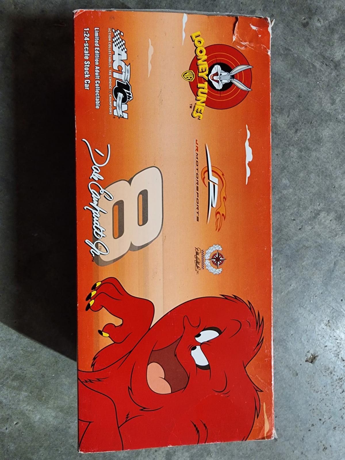 Action Bronson Dale Earnhardt Jr #8 Looney Tunes Monte Carlo 1:24 Diecast Size ONE SIZE - 6 Thumbnail