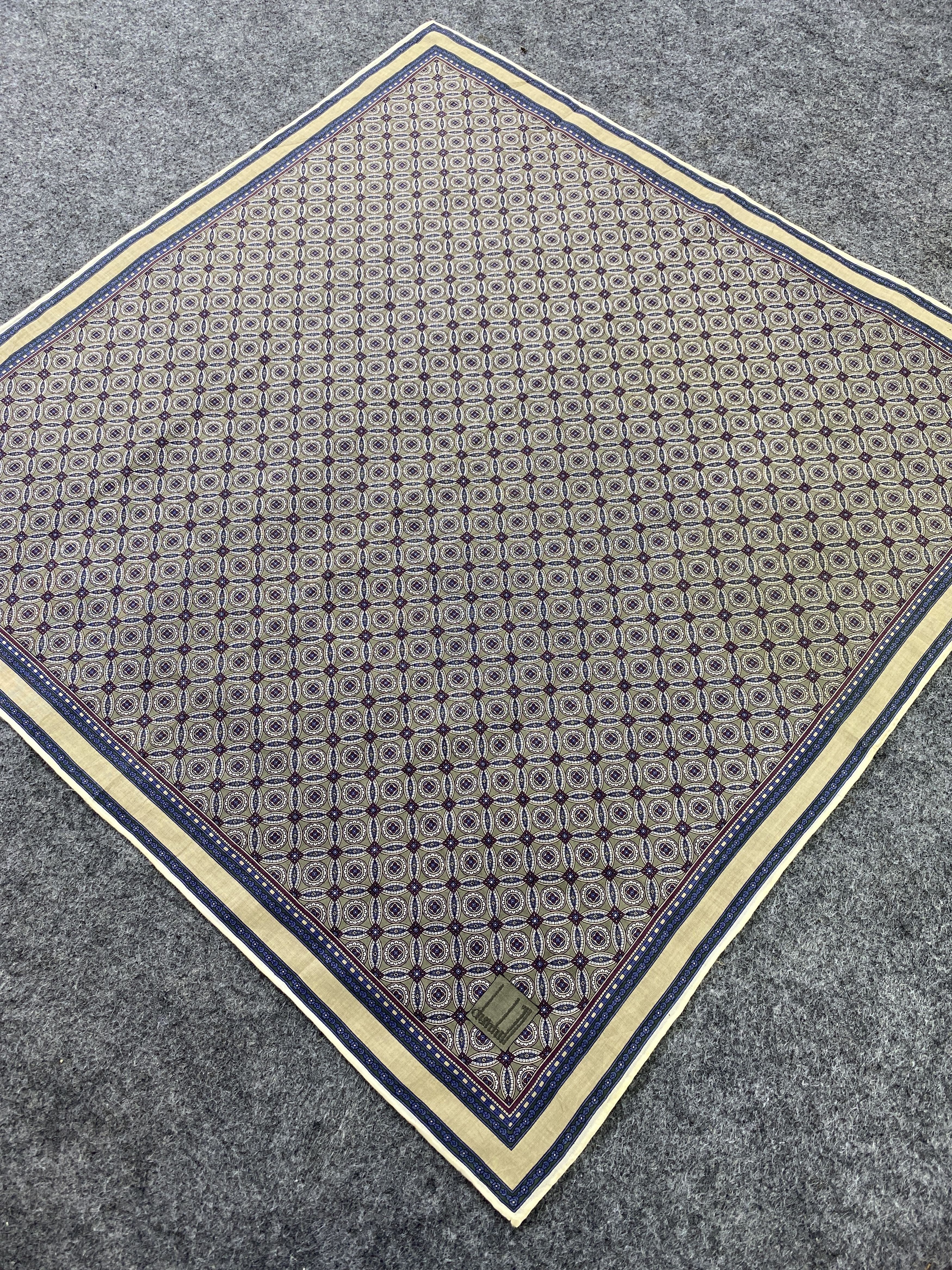 Alfred Dunhill × Vintage Alfred Dunhill Handkerchief / Bandana / Neckerchief-B176 Size ONE SIZE - 4 Thumbnail