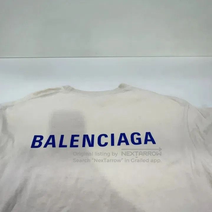Balenciaga Balenciaga Logo Print Short Sleeve T. Size US M / EU 48-50 / 2 - 7 Thumbnail