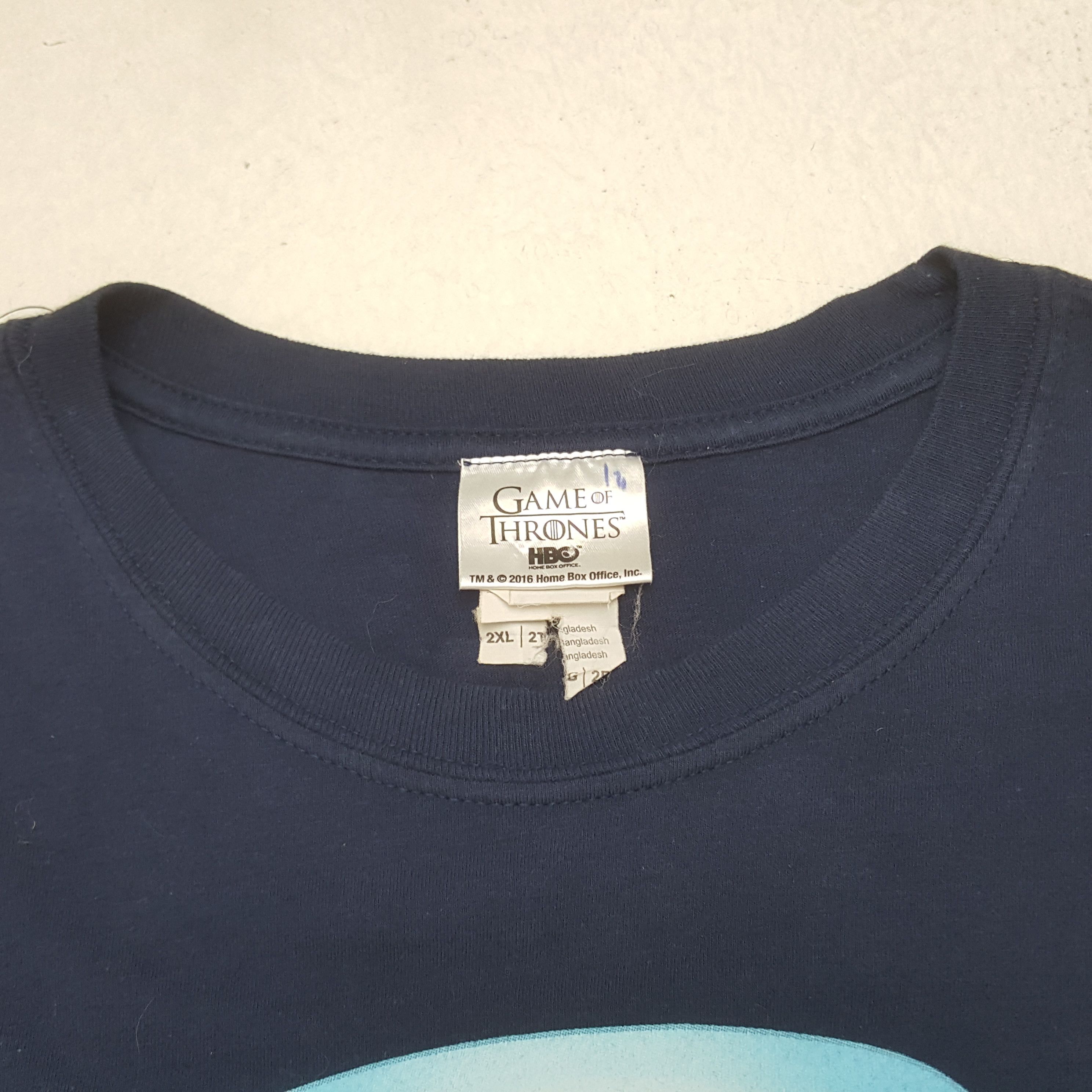 Vintage Vintage White Walker Games Of Thrones Movies Tshirt RR7 Size US XL / EU 56 / 4 - 4 Thumbnail