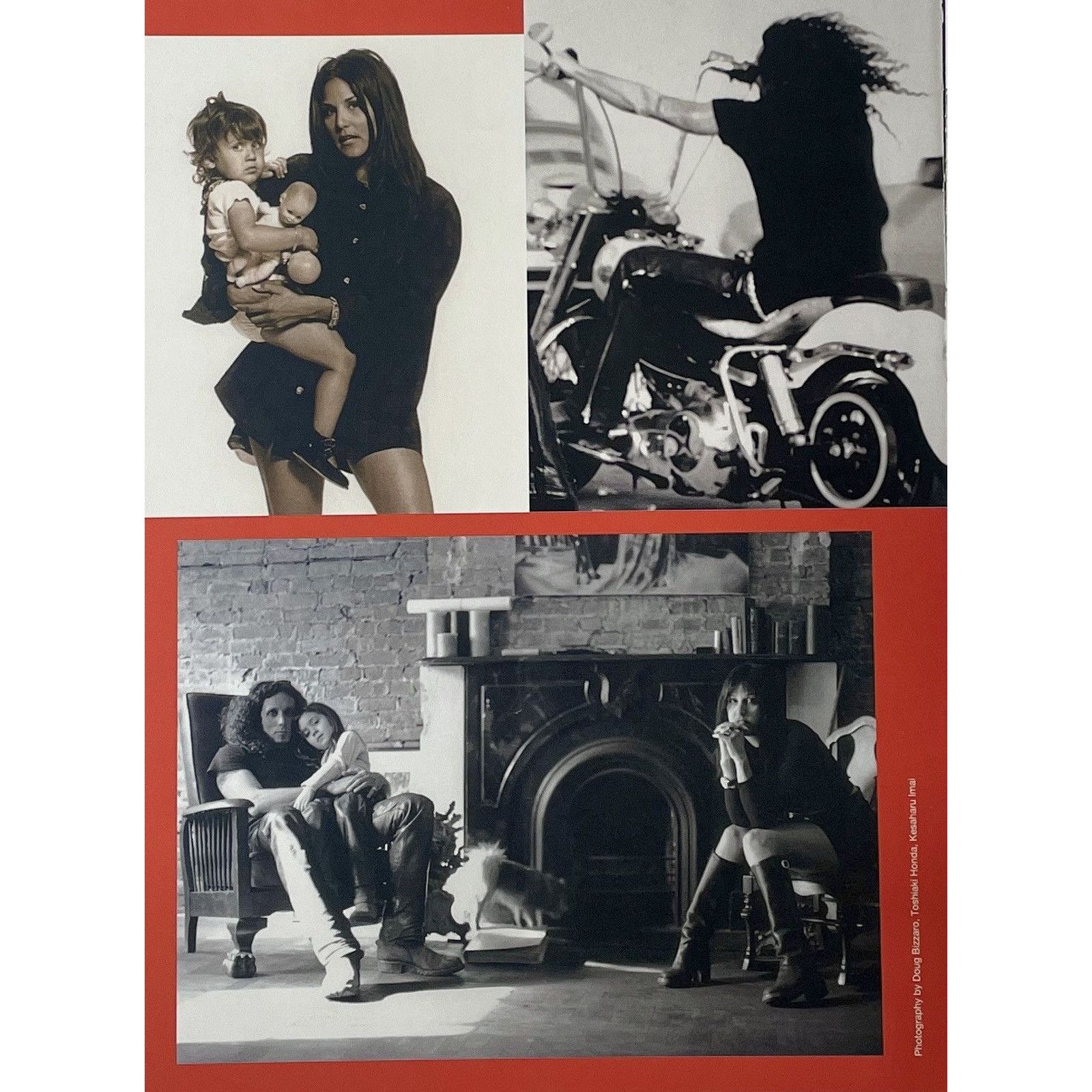 Chrome Hearts × Japanese Brand × Vintage Chrome Hearts Richard Stark Family photos Poster framed 9x11 Size ONE SIZE - 2 Thumbnail