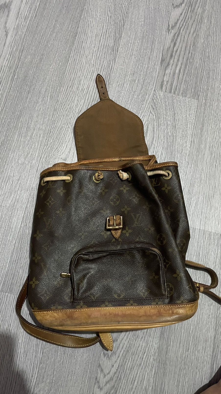 Louis Vuitton Louis Vuitton 1997 Montsouris Backpack Size ONE SIZE - 12 Thumbnail