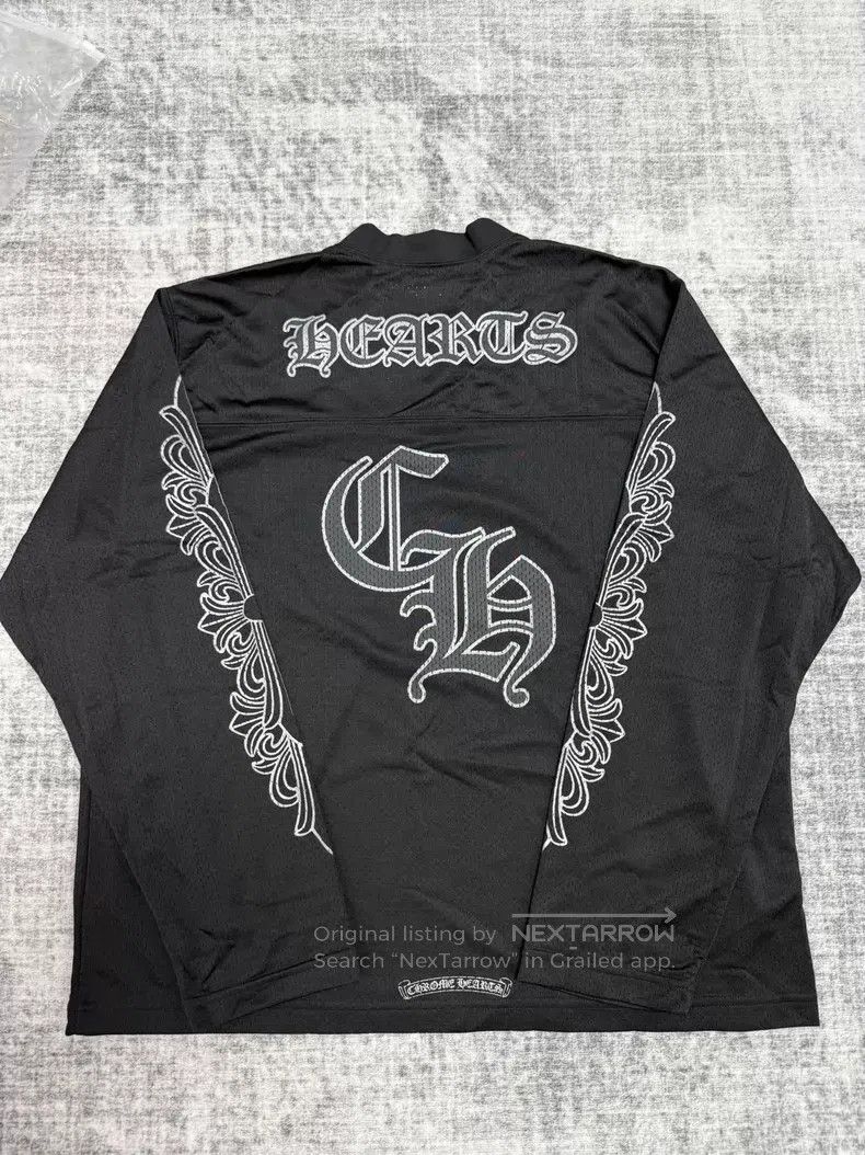 Chrome Hearts CHROME HEARTS Size L Black hockey jersey with long sleeves Size US L / EU 52-54 / 3 - 5 Thumbnail