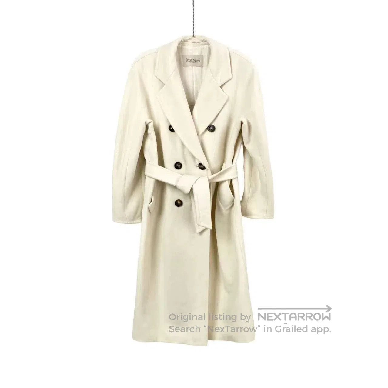 Other maxmara white double-breasted coat size 34. Size US S / EU 44-46 / 1 - 1 Thumbnail