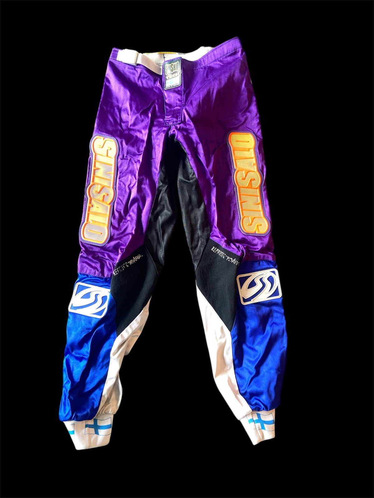 Gear for Sports Vintage 90s Sinisalo Tech Kevlar Race Pants Motocross Size US 32 / EU 48 - 1 Thumbnail