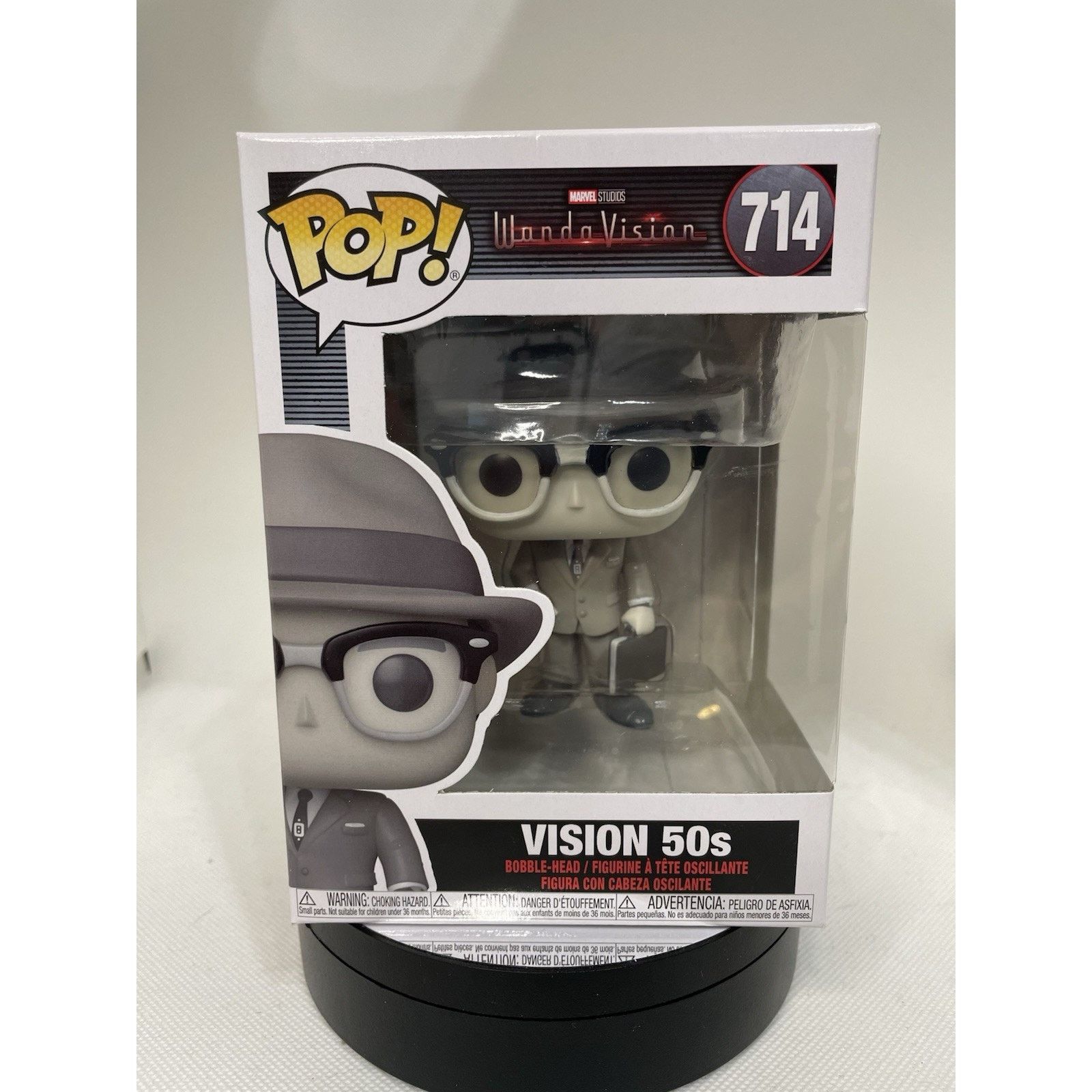 Other Funko Pop 50's Vision (Black & White) #714 - Wandavision Size ONE SIZE - 1 Thumbnail