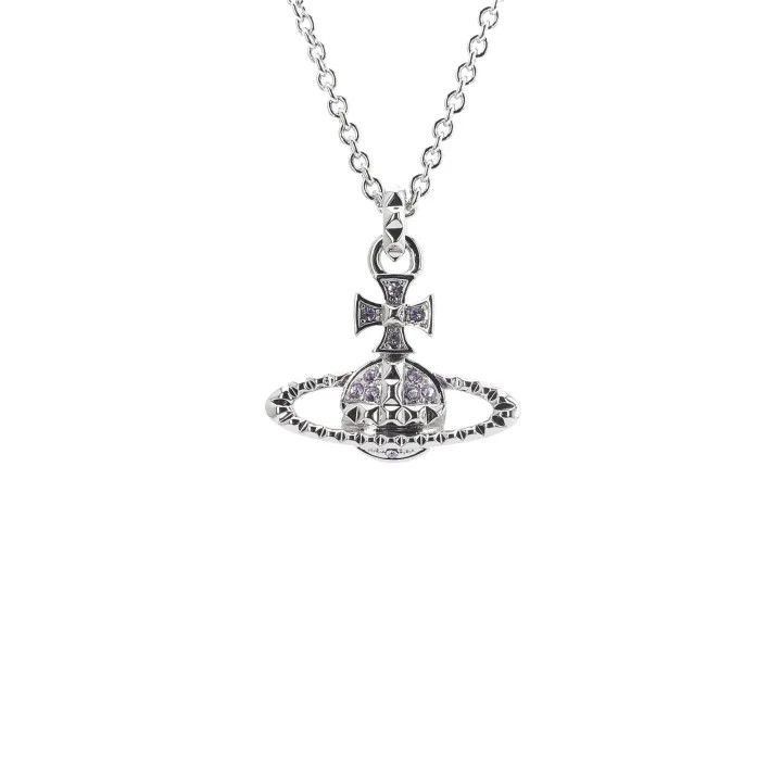 Vivienne Westwood Vivienne Westwood Mayfair Saturn Pendant Necklace -2507 Size ONE SIZE - 2 Thumbnail