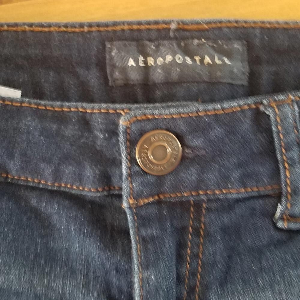 Aeropostale Aeropostale Midi Jean Shorts Size 4 Size 27" / US 4 / IT 40 - 3 Thumbnail