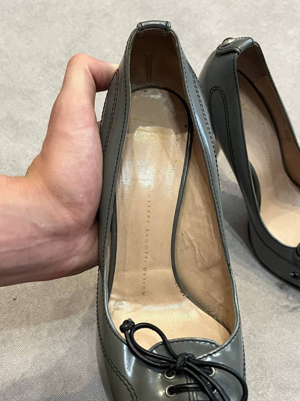 Giuseppe Zanotti Giuseppe Zanotti Open Women`s Rare Pumps Heels Gray 39 US 9 Size US 9 / IT 39 - 10 Thumbnail