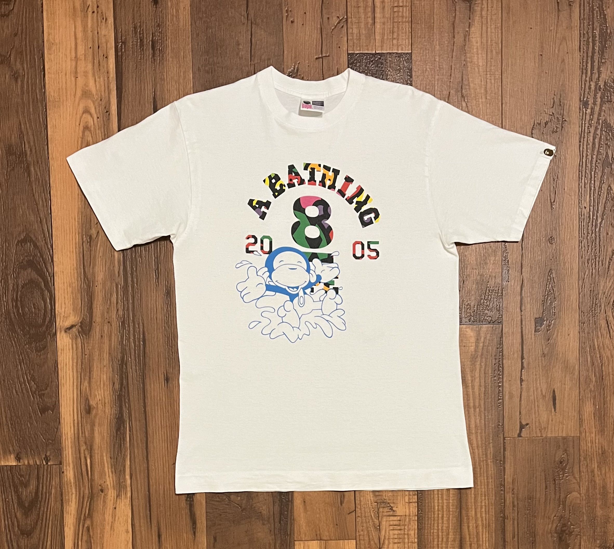 Bape Bape Baby Milo Multi Color Tee Shirt Size US M / EU 48-50 / 2 - 1 Thumbnail