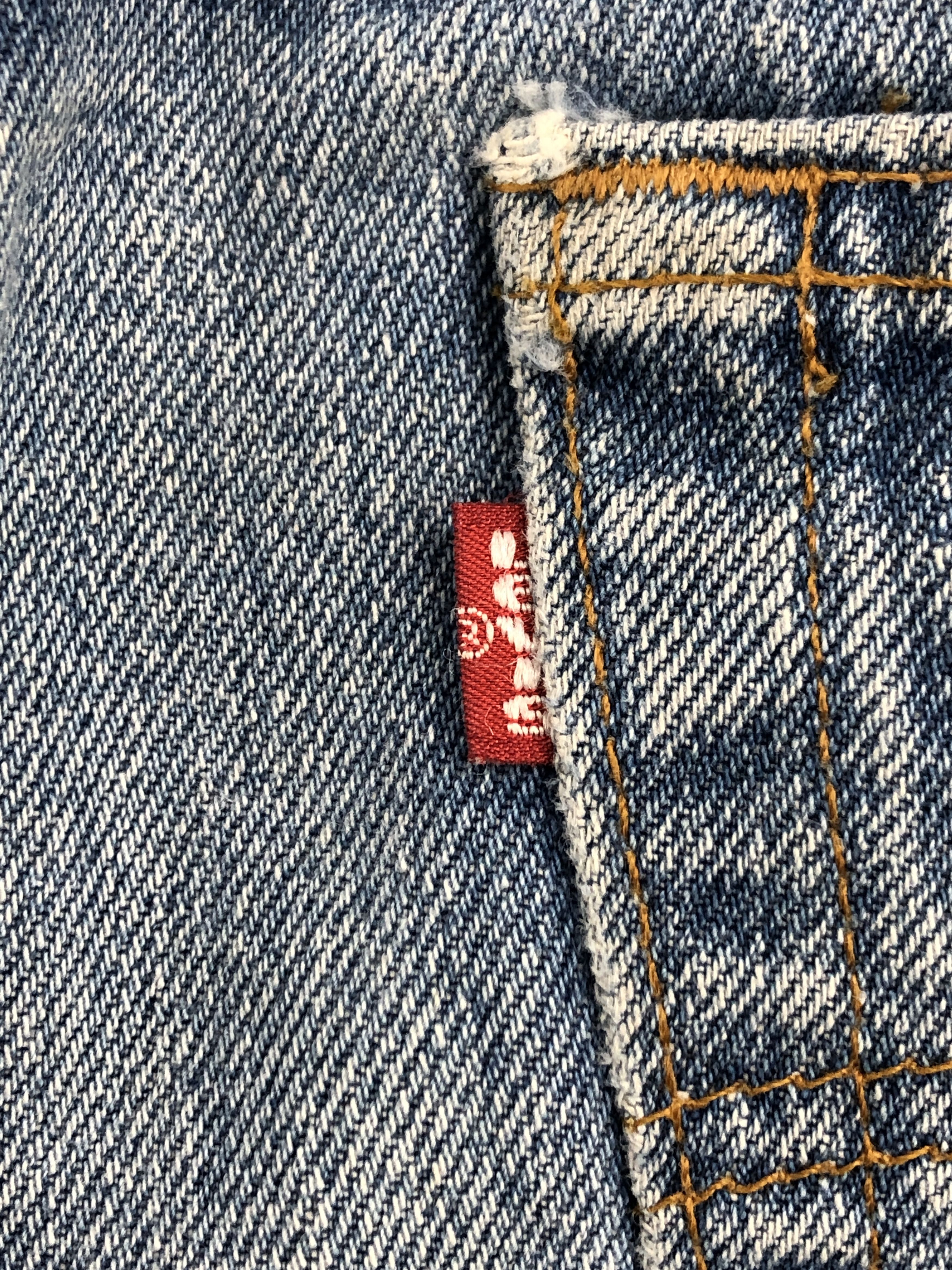Levi's × Vintage Vintage 90s Levis 501 Distressed Faded Blue Jeans Size US 33 - 6 Thumbnail