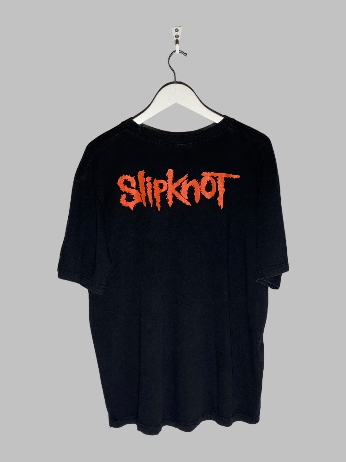 Band Tees VINTAGE SLIPKNOT BAND TEE DISTRESSED METALCORE GRUNGE VIBES Size US XL / EU 56 / 4 - 2 Thumbnail