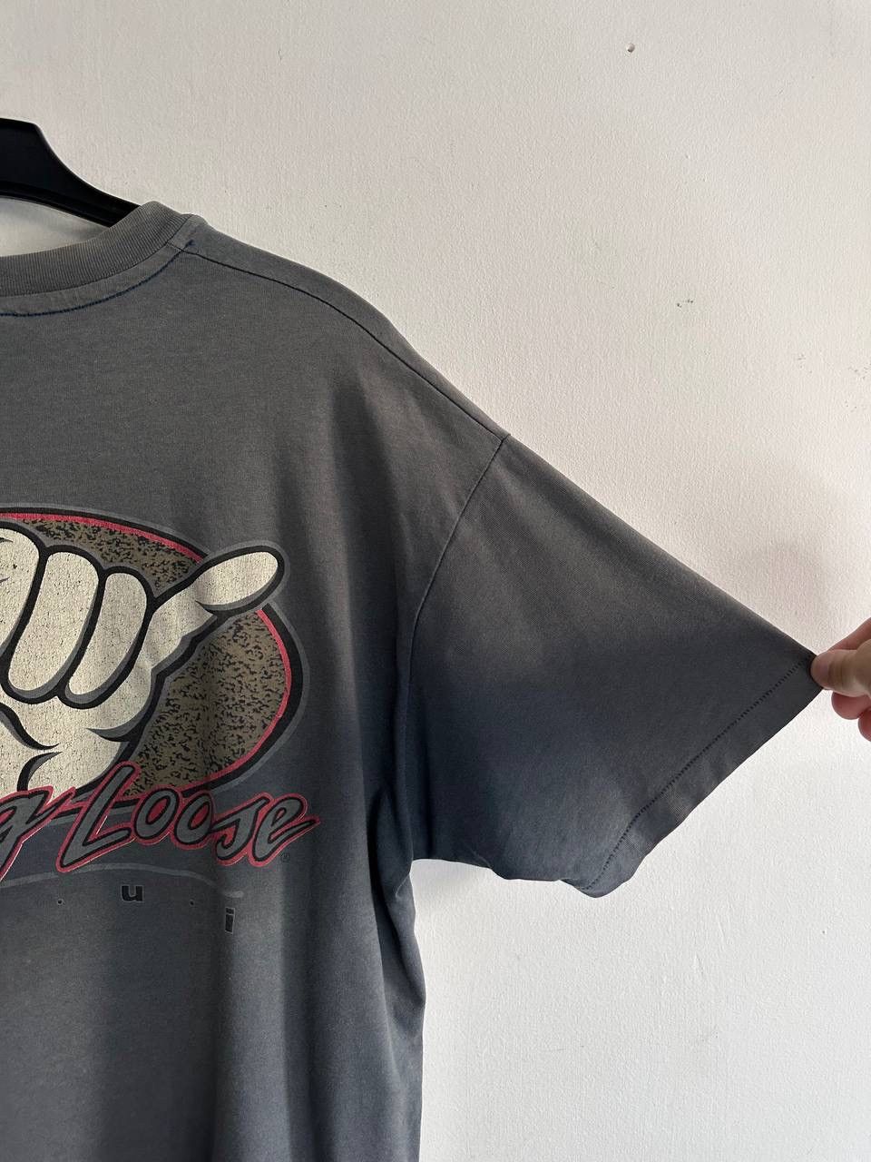Anvil Vintage 90s Hang Loose Maui Tee Anvil USA Single Stitch Surf Size US XL / EU 56 / 4 - 5 Thumbnail