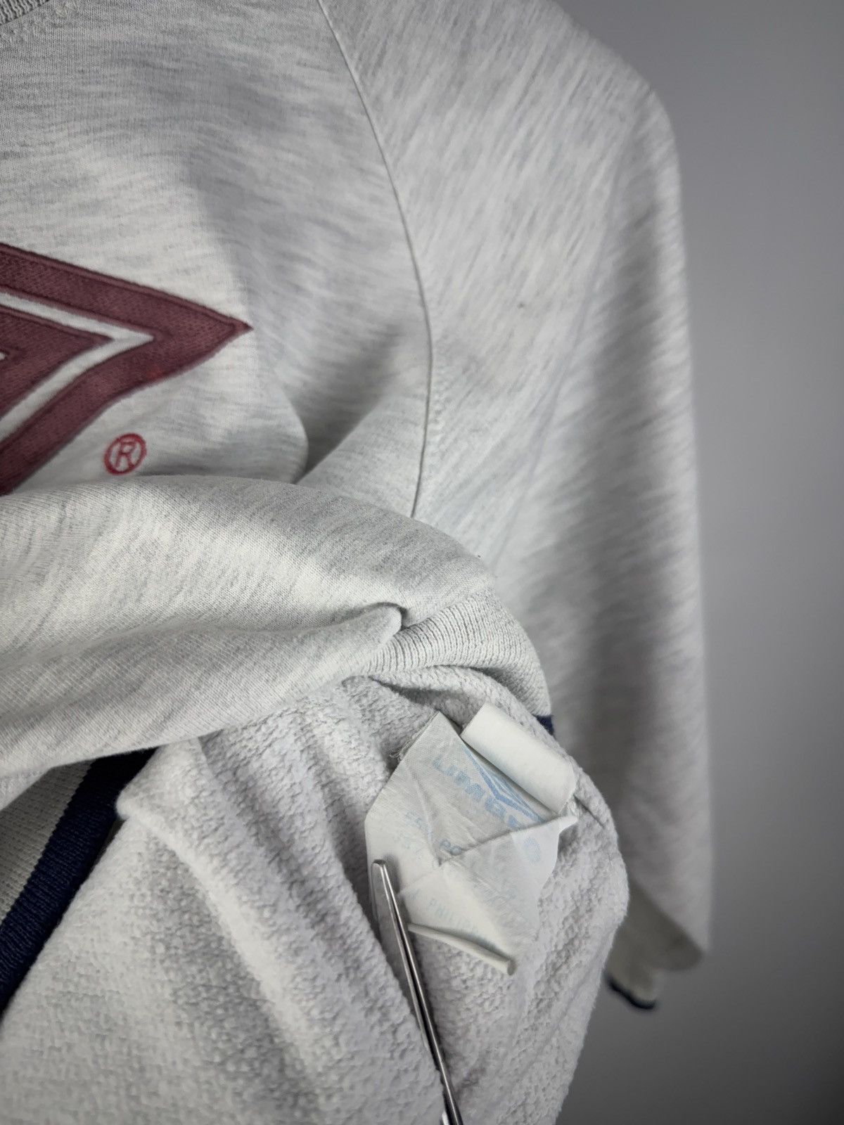 Umbro × Vintage Vintage 90s Retro Umbro Logo Sweatshirt Grey Size Size XS / US 0-2 / IT 36-38 - 4 Thumbnail