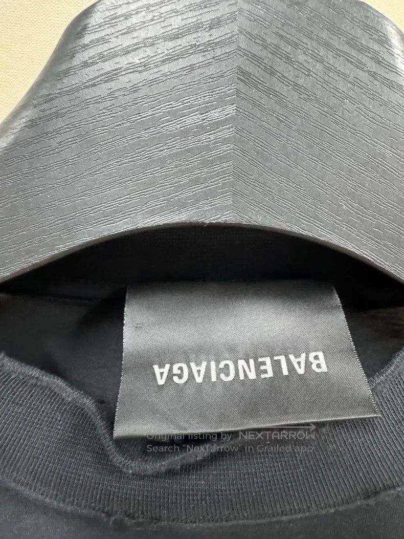 Balenciaga Balenciaga Phone Number Black Letter Printed Long-sleeve Size US S / EU 44-46 / 1 - 4 Thumbnail