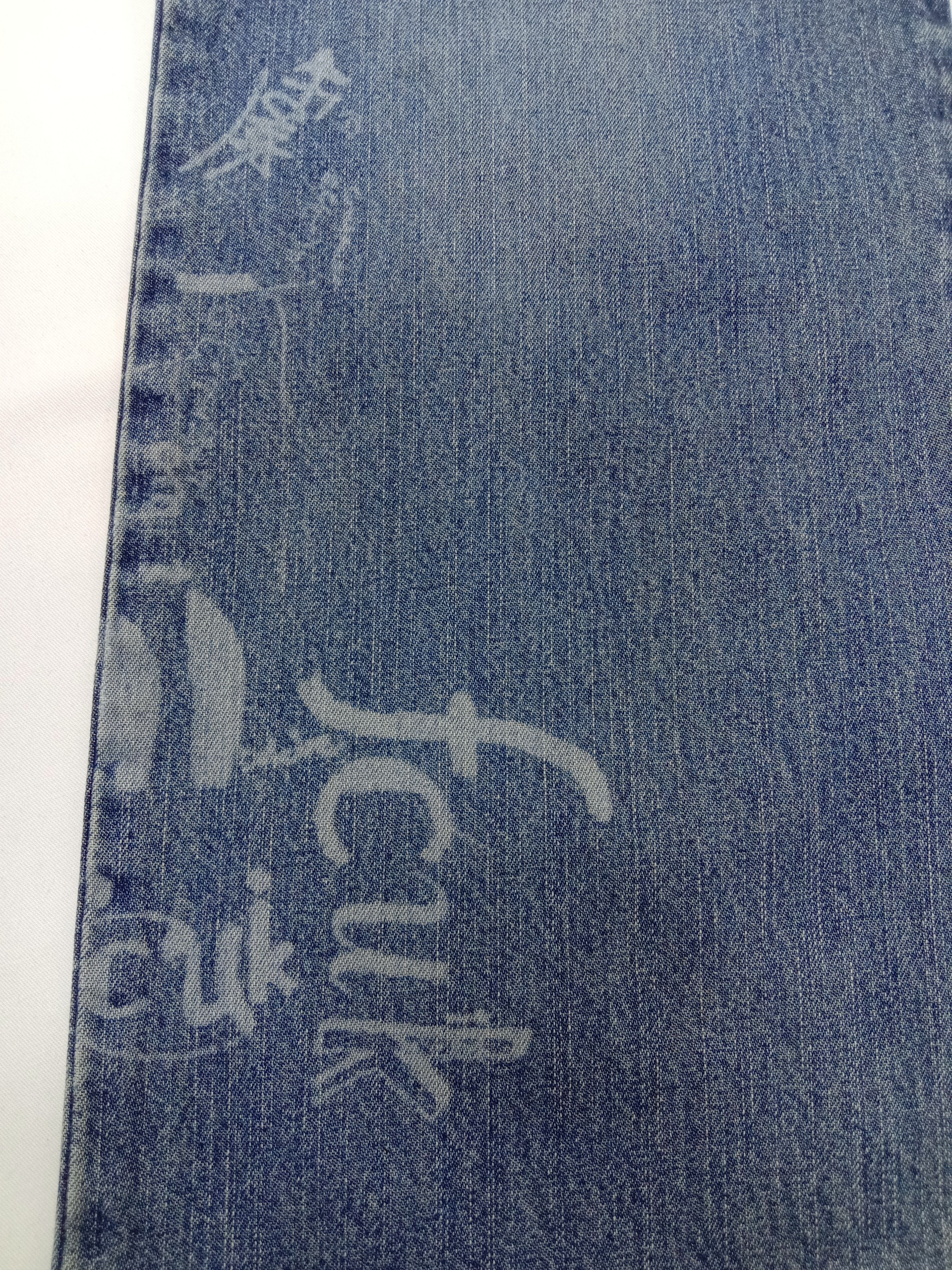 FCUK Vintage Fcuk Artwork Flare Jeans Bell Bottom Denim Size 31" - 10 Thumbnail