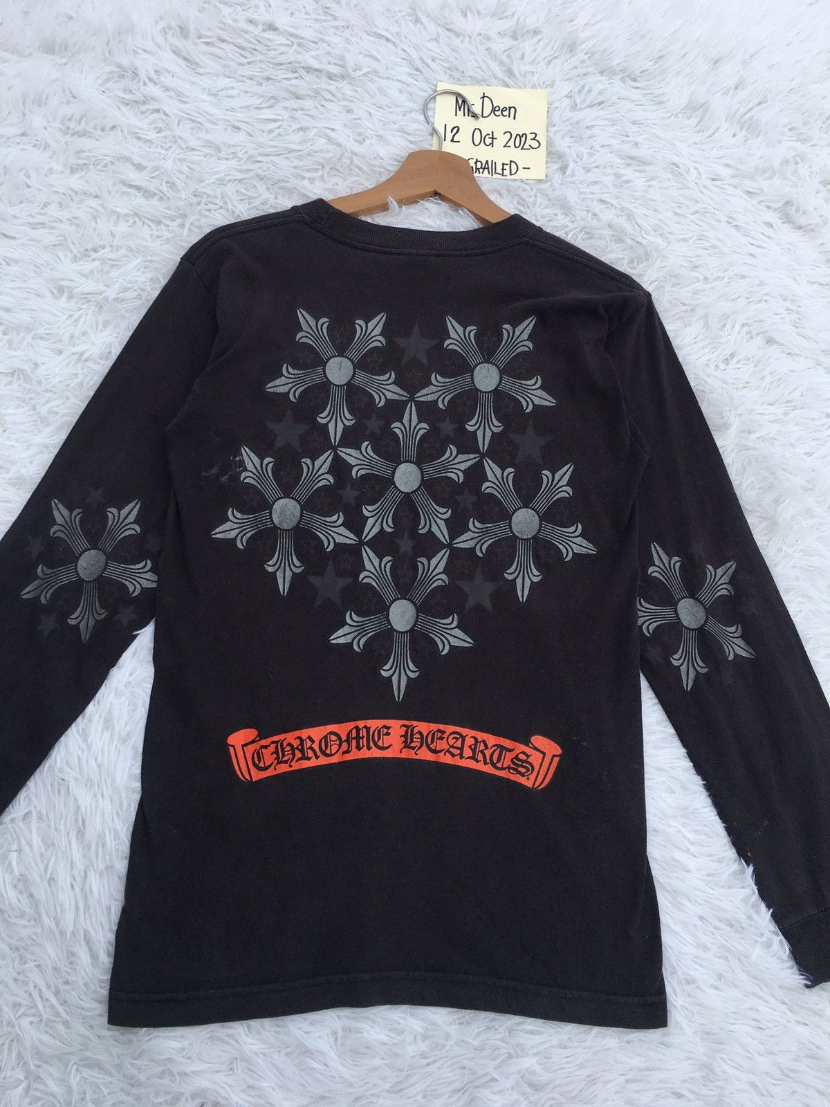 Chrome Hearts Rarest CHROME HEARTS Big Logo Longsleeve Shirt Size US XS / EU 42 / 0 - 4 Thumbnail