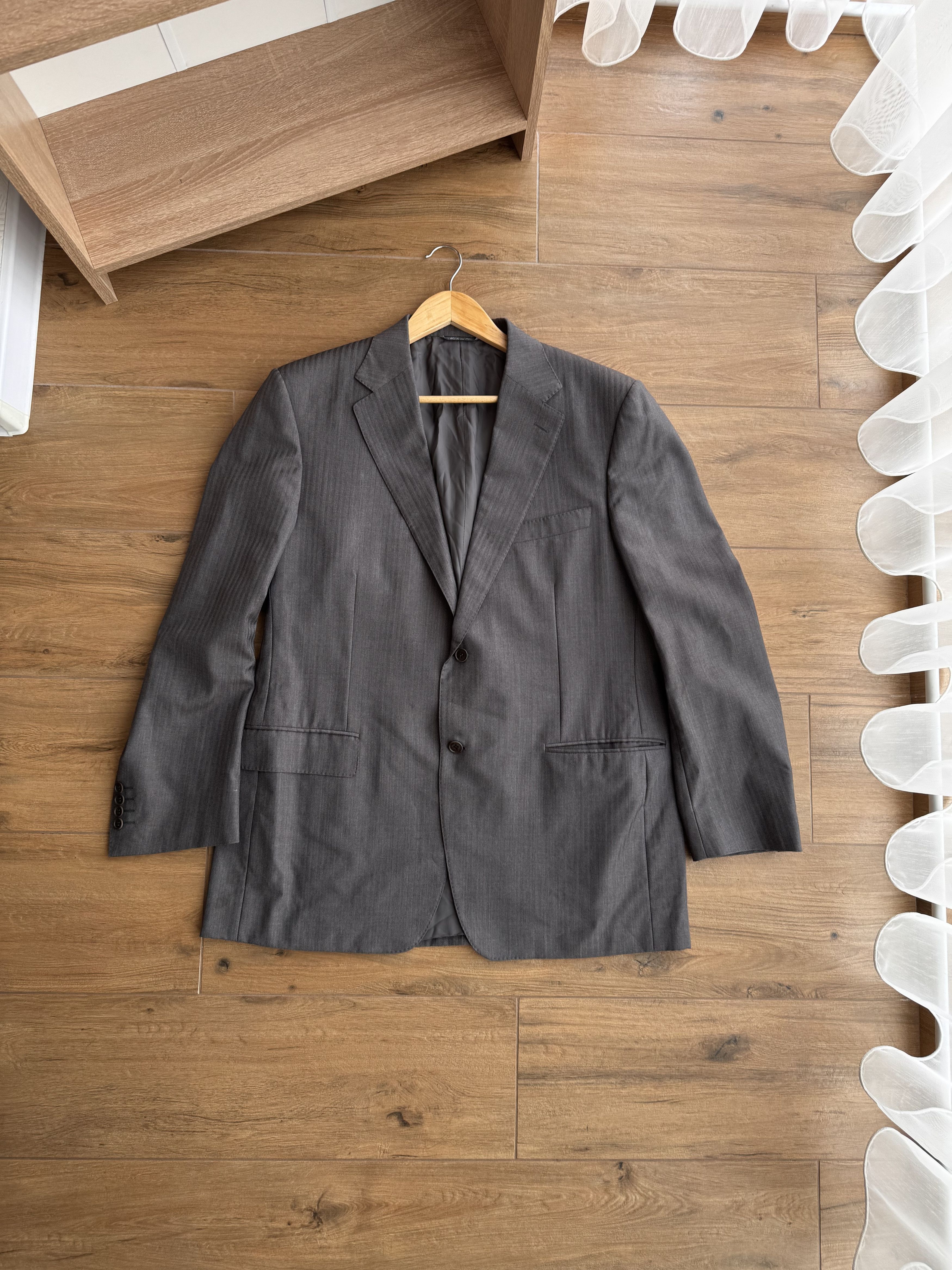 Canali × Vintage Vintage Canali Covela Luxury Pure Wool Formal Suit Size 56R Size 54R - 11 Thumbnail