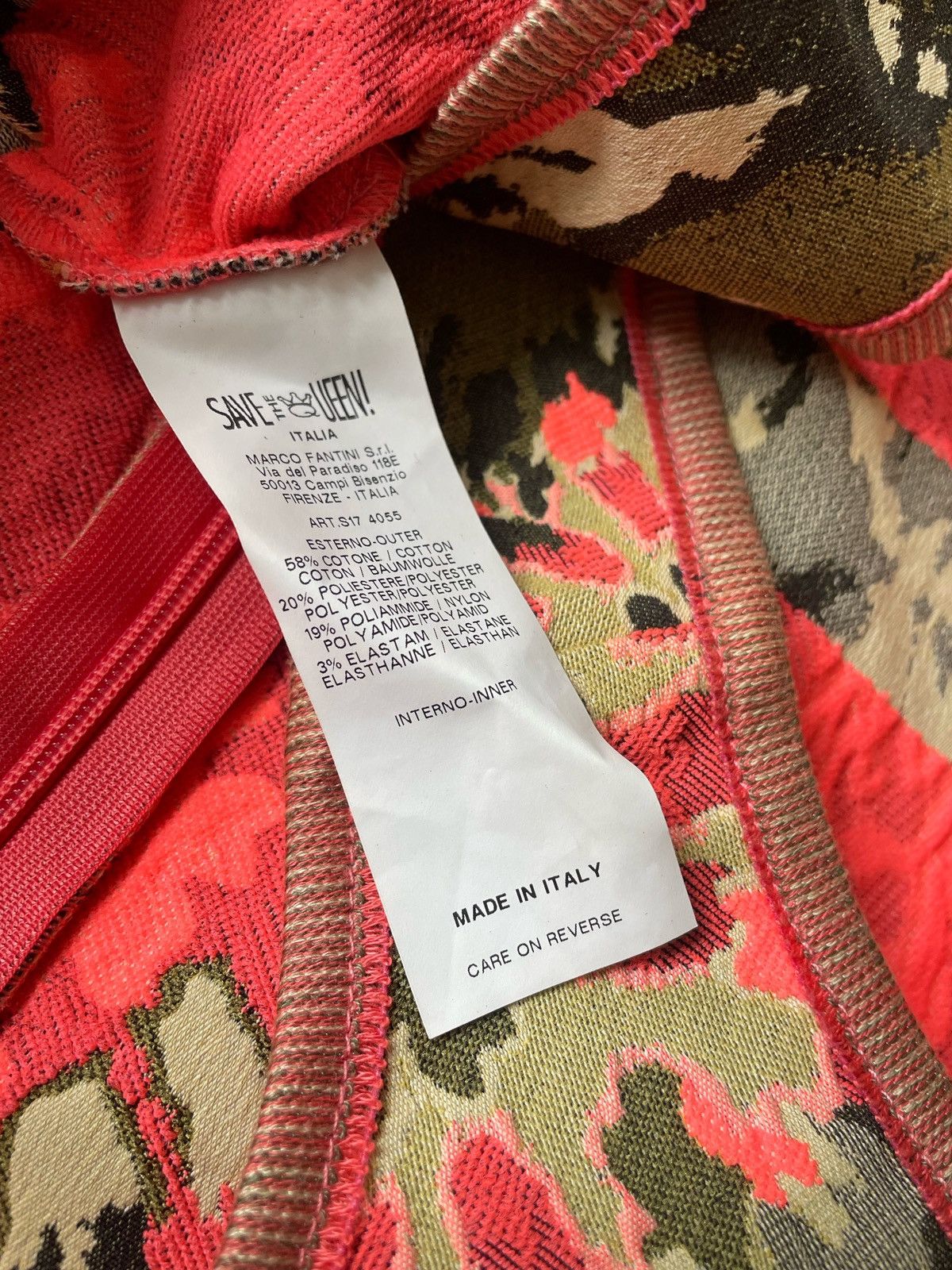 Other Save The Queen Flowers Vanguard Print Made In Italy Size M Size M / US 6-8 / IT 42-44 - 8 Thumbnail