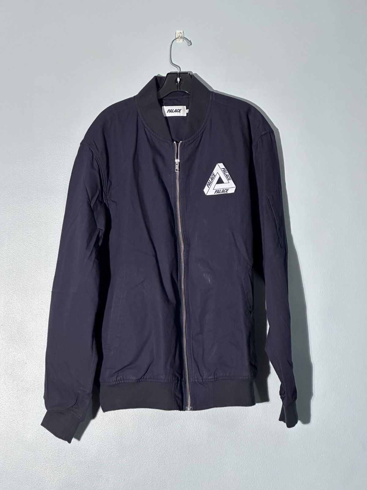 image of Palace Technical Bomber Jacket in Navy, Men's (Size XL)