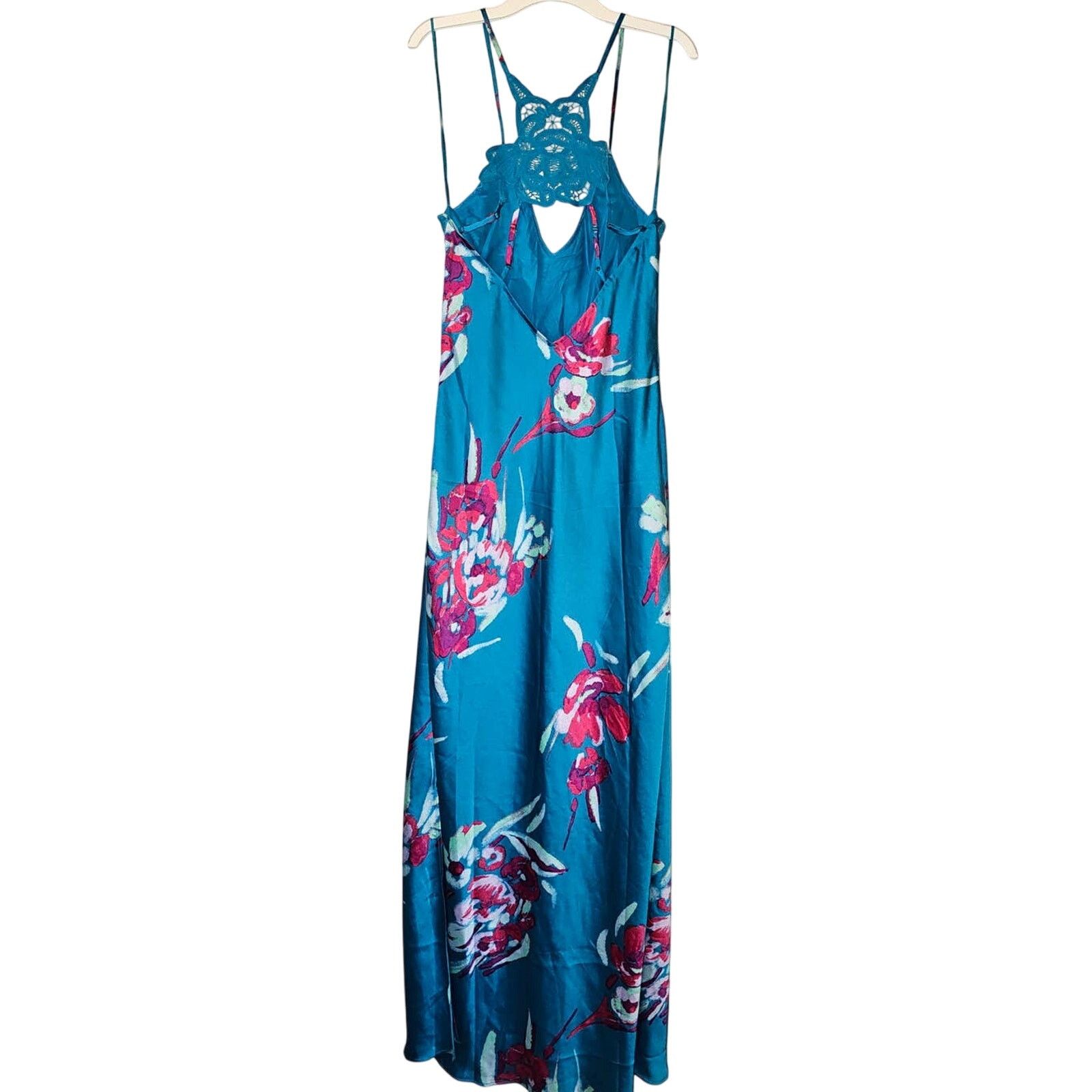 Free People New Forever Yours Floral Slip Maxi Dress $228 X-SMALL Size XS / US 0-2 / IT 36-38 - 7 Thumbnail