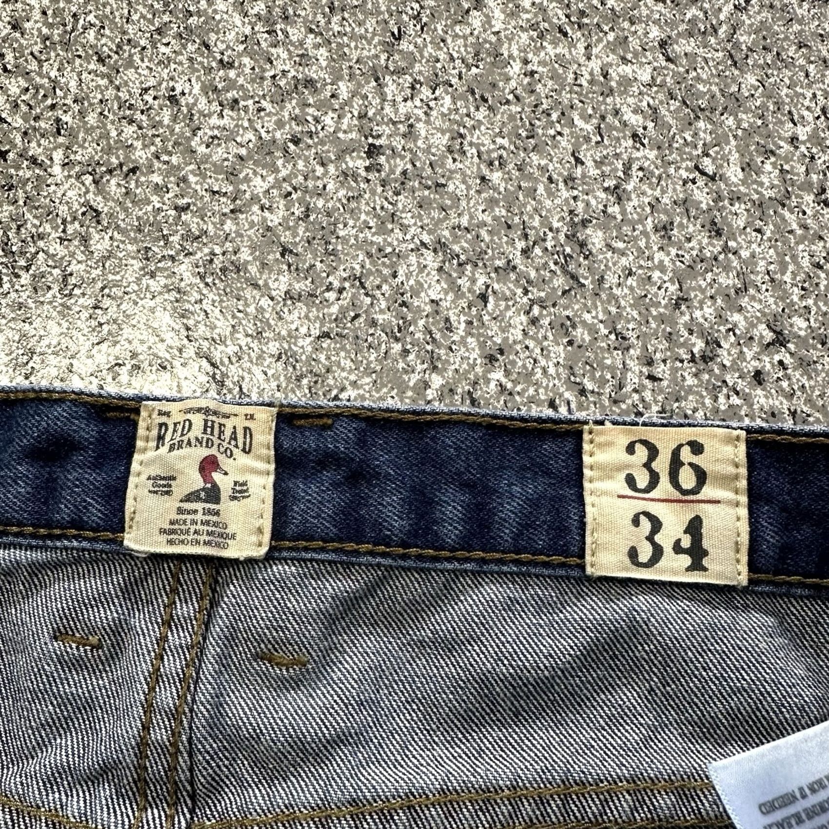 Vintage Nike RedHead Jeans Jeans? Size US 34 / EU 50 - 4 Thumbnail