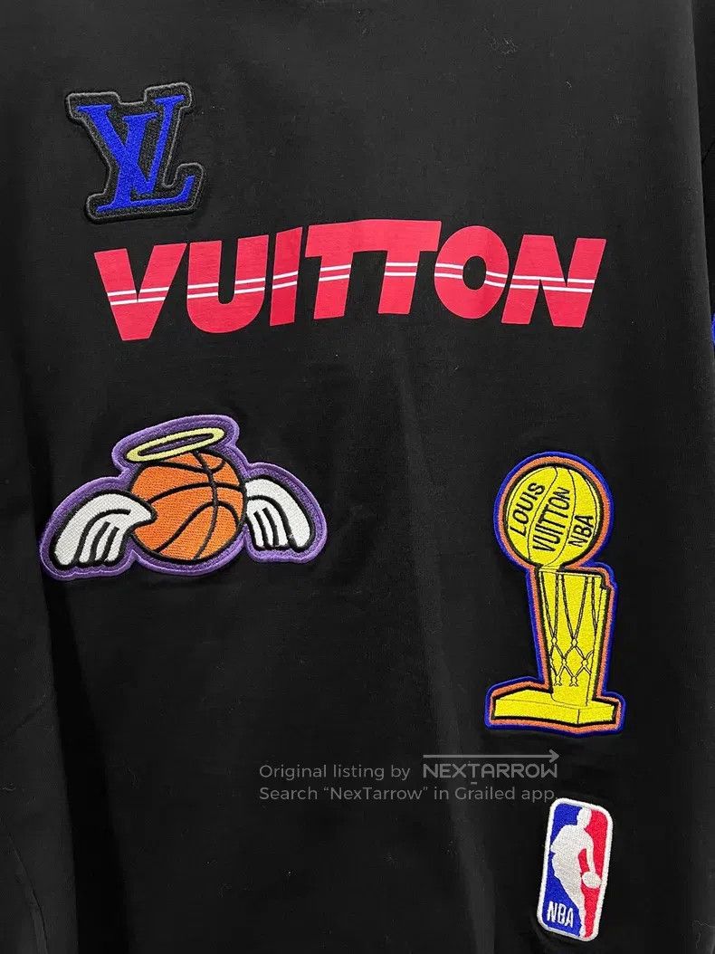 Louis Vuitton Louis Vuitton NBA monogram printed short sleeve Size US L / EU 52-54 / 3 - 6 Thumbnail