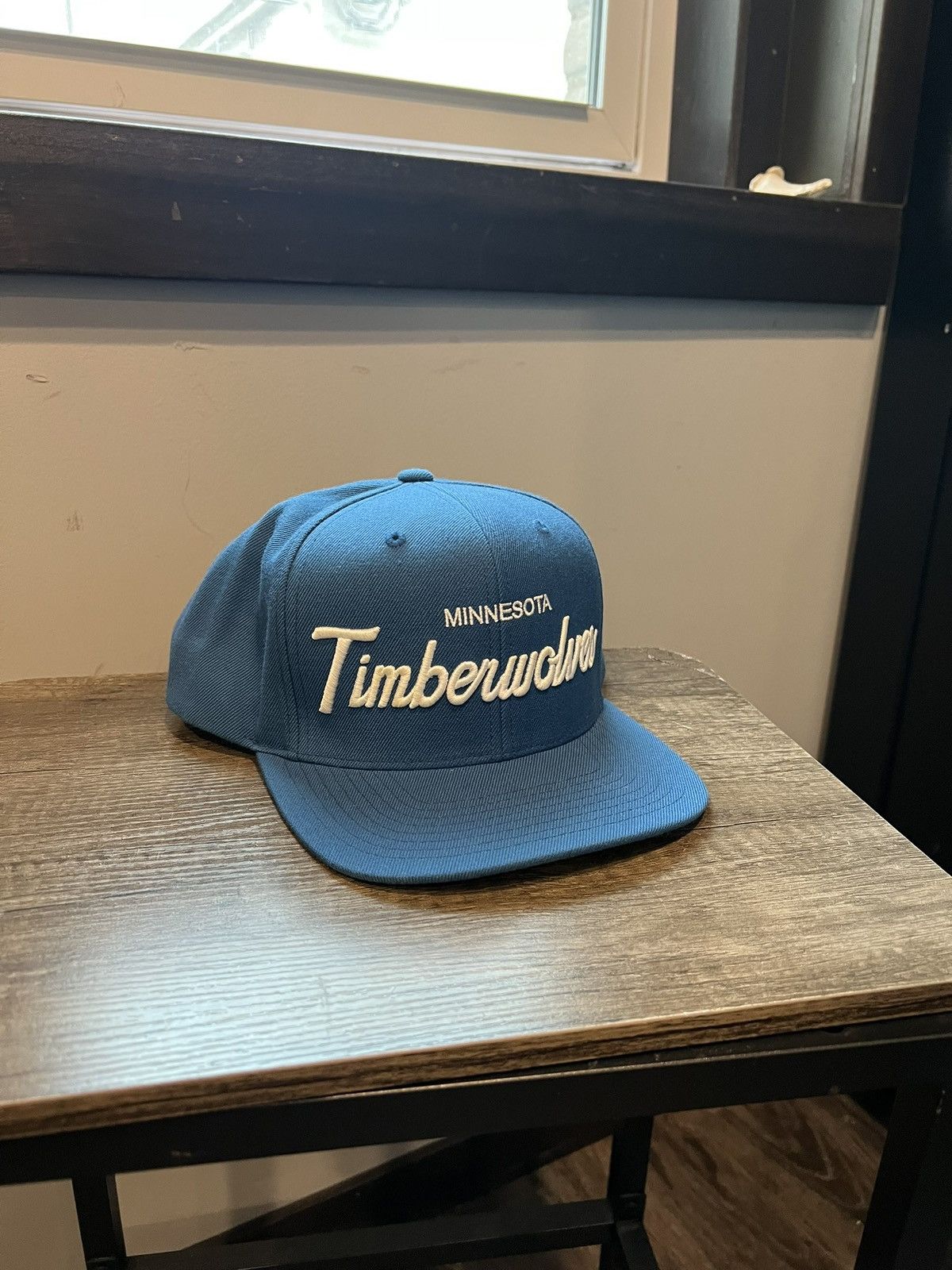 Mitchell & Ness Minnesota Timberwolves Snapback Hat, Mitchell & Ness Size ONE SIZE - 2 Thumbnail