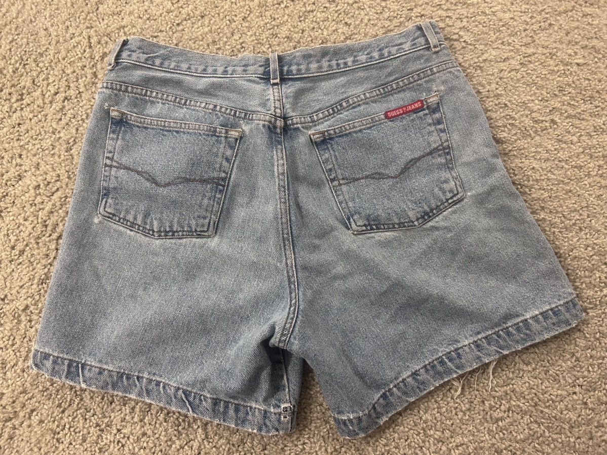 Guess Guess y2k vintage denim jean shorts jorts mens 32 Size US 32 / EU 48 - 4 Thumbnail