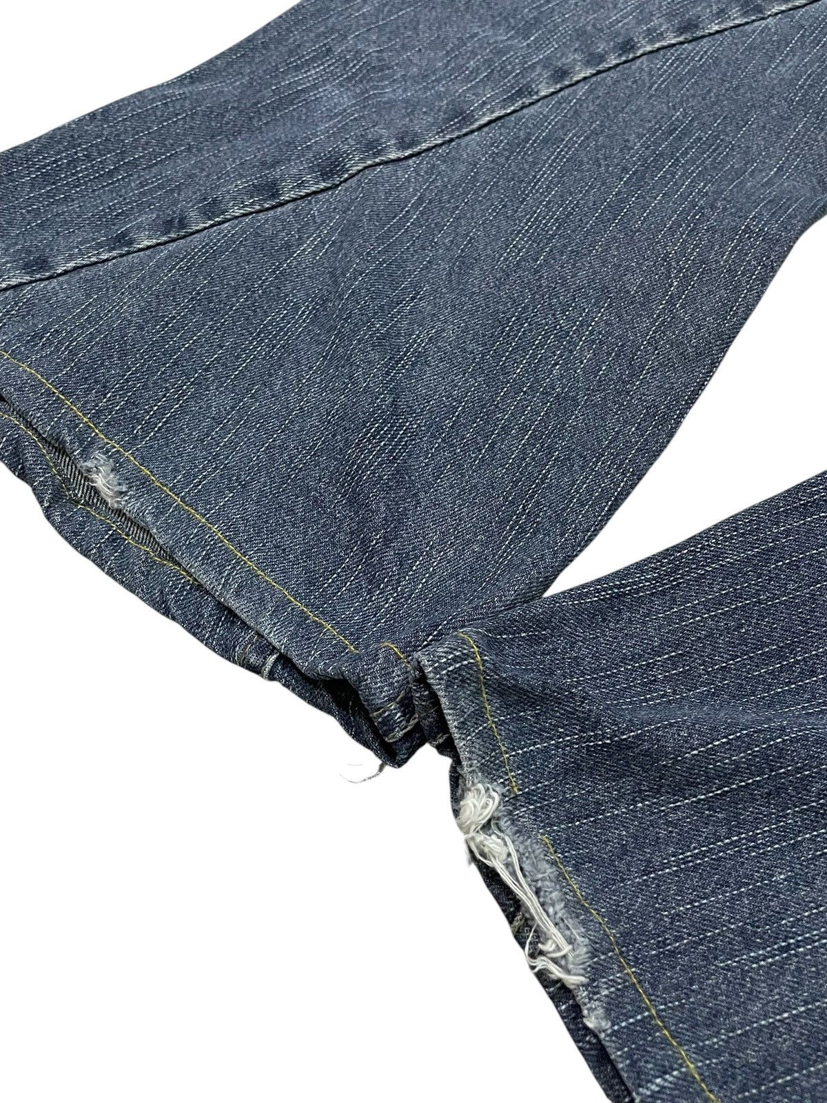 Japanese Brand × Tornado Mart How Hard Jan 40 Paneled Spiral Laces Up Flare Jeans Size US 32 / EU 48 - 17 Thumbnail