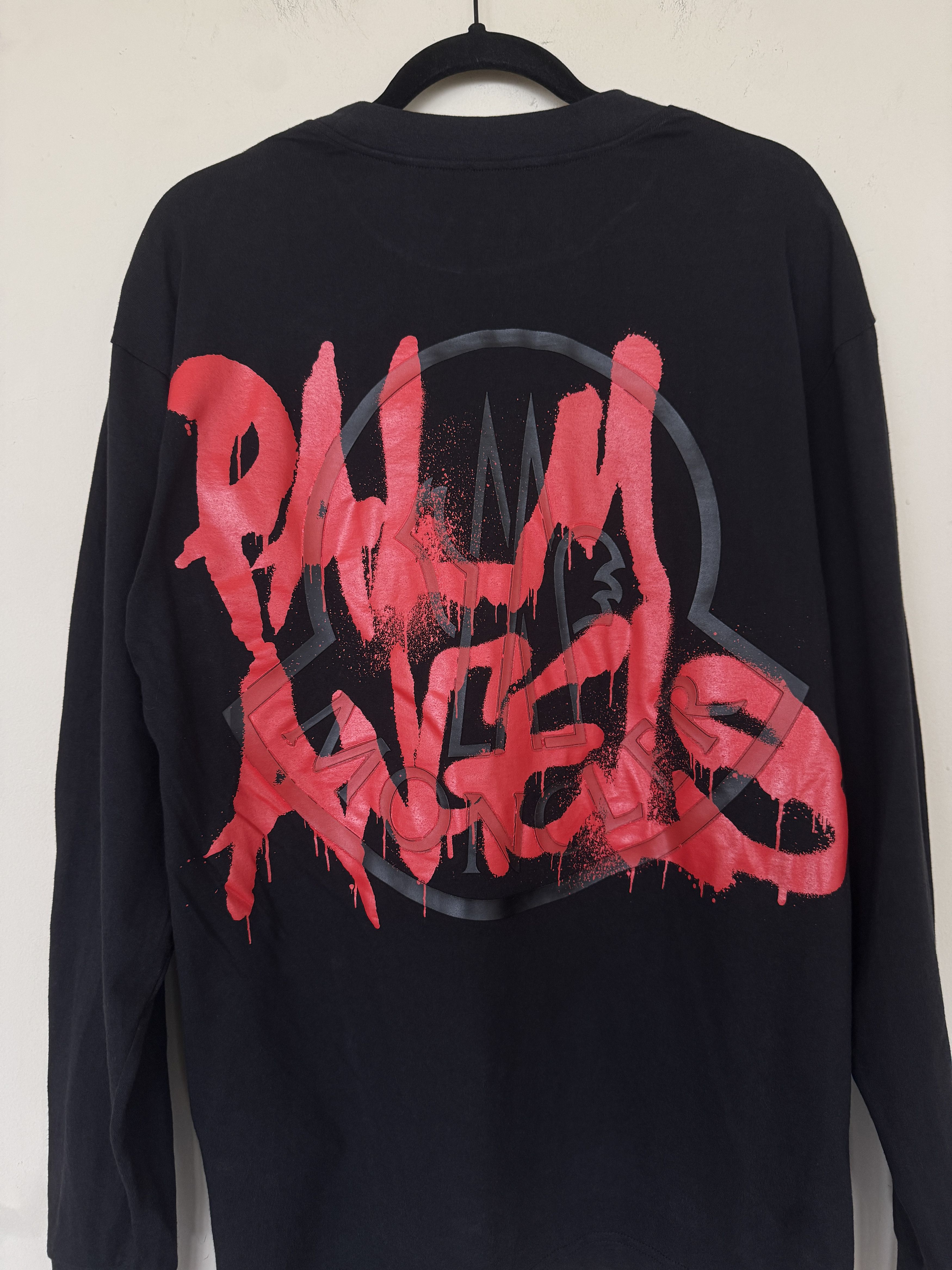 Palm Angels Palm Angels x Moncler Longsleeve Size US L / EU 52-54 / 3 - 7 Thumbnail