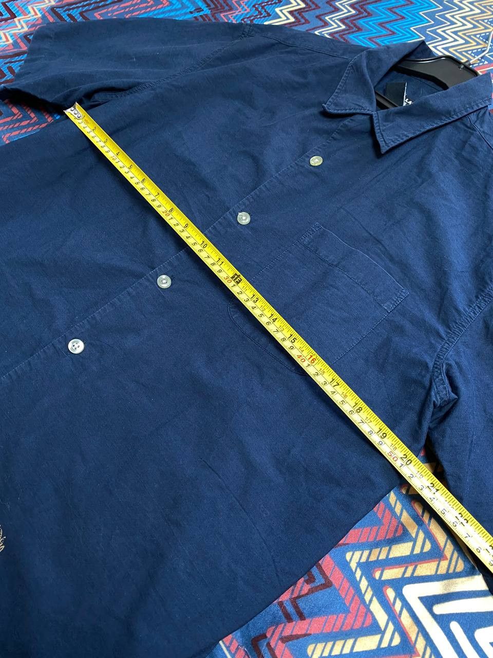 Ralph Lauren Vintage Y2K shirt Ralph Lauren blue print streetwear Size US M / EU 48-50 / 2 - 10 Thumbnail