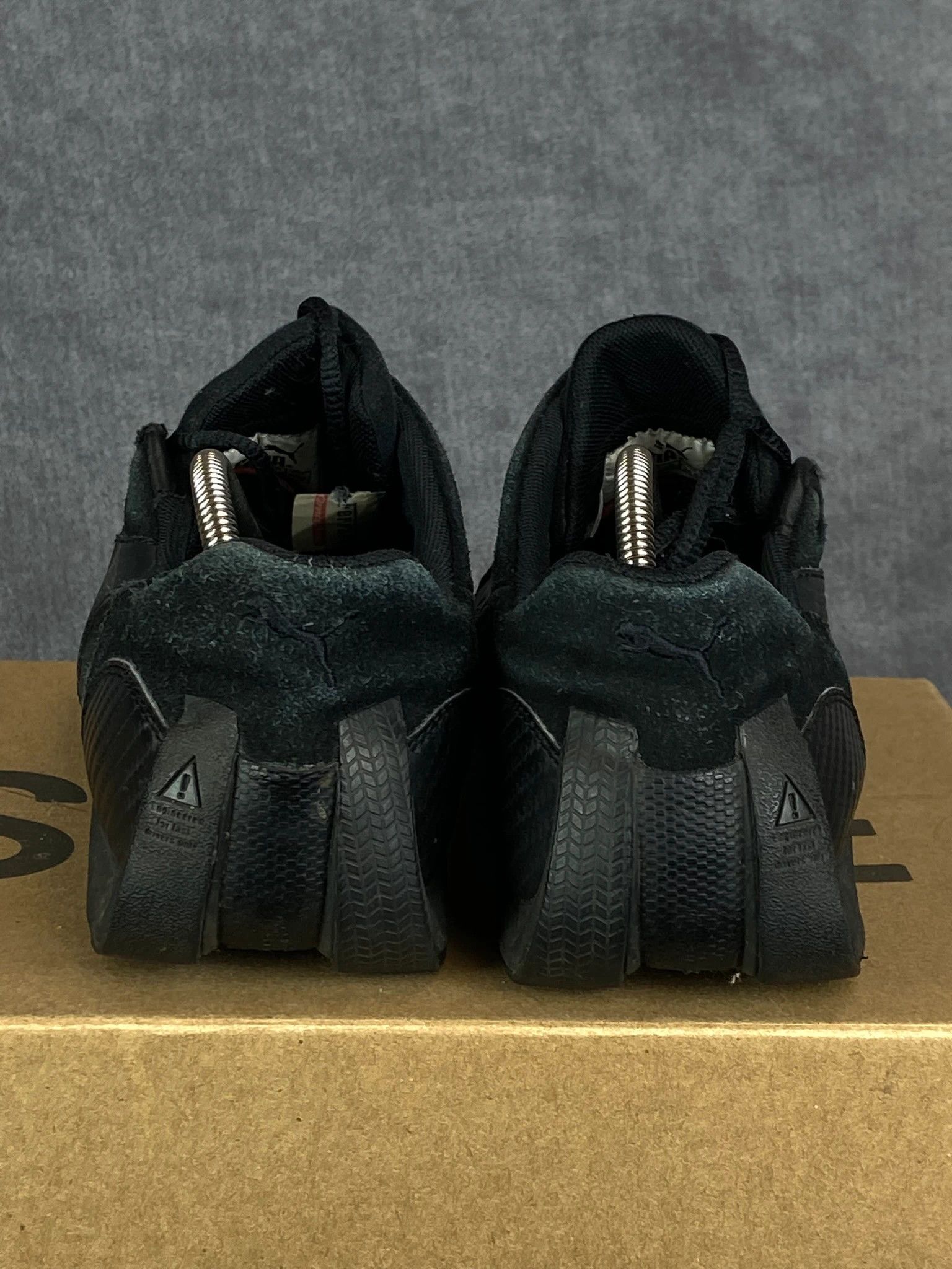 Puma Puma Ferrari Black Suede Sneakers 38.5 Size US 5.5 / EU 38 - 4 Thumbnail