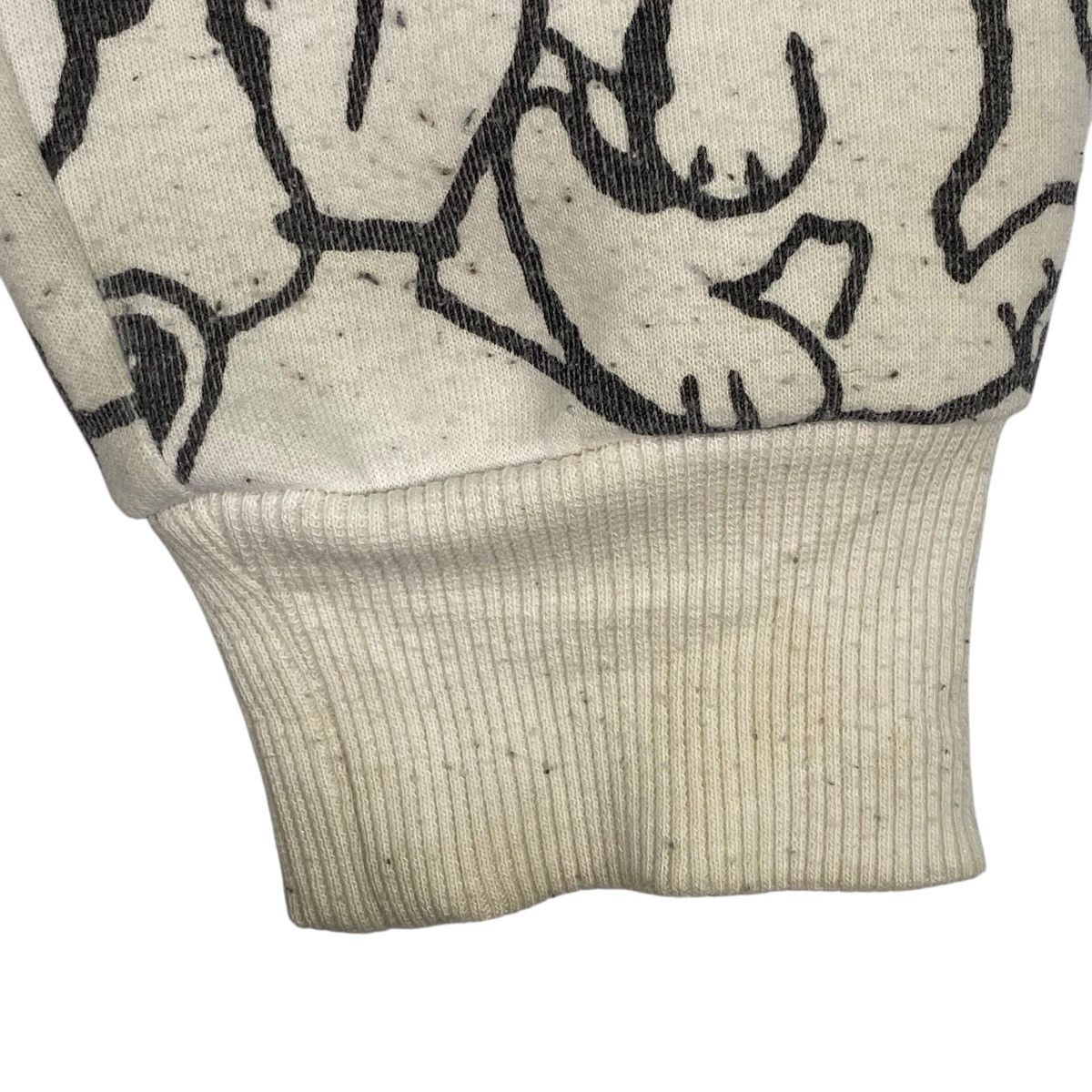 Designer × Vintage Vintage Peanuts Snoopy Uniqlo Hoodie Sweater White Size M / US 6-8 / IT 42-44 - 4 Thumbnail