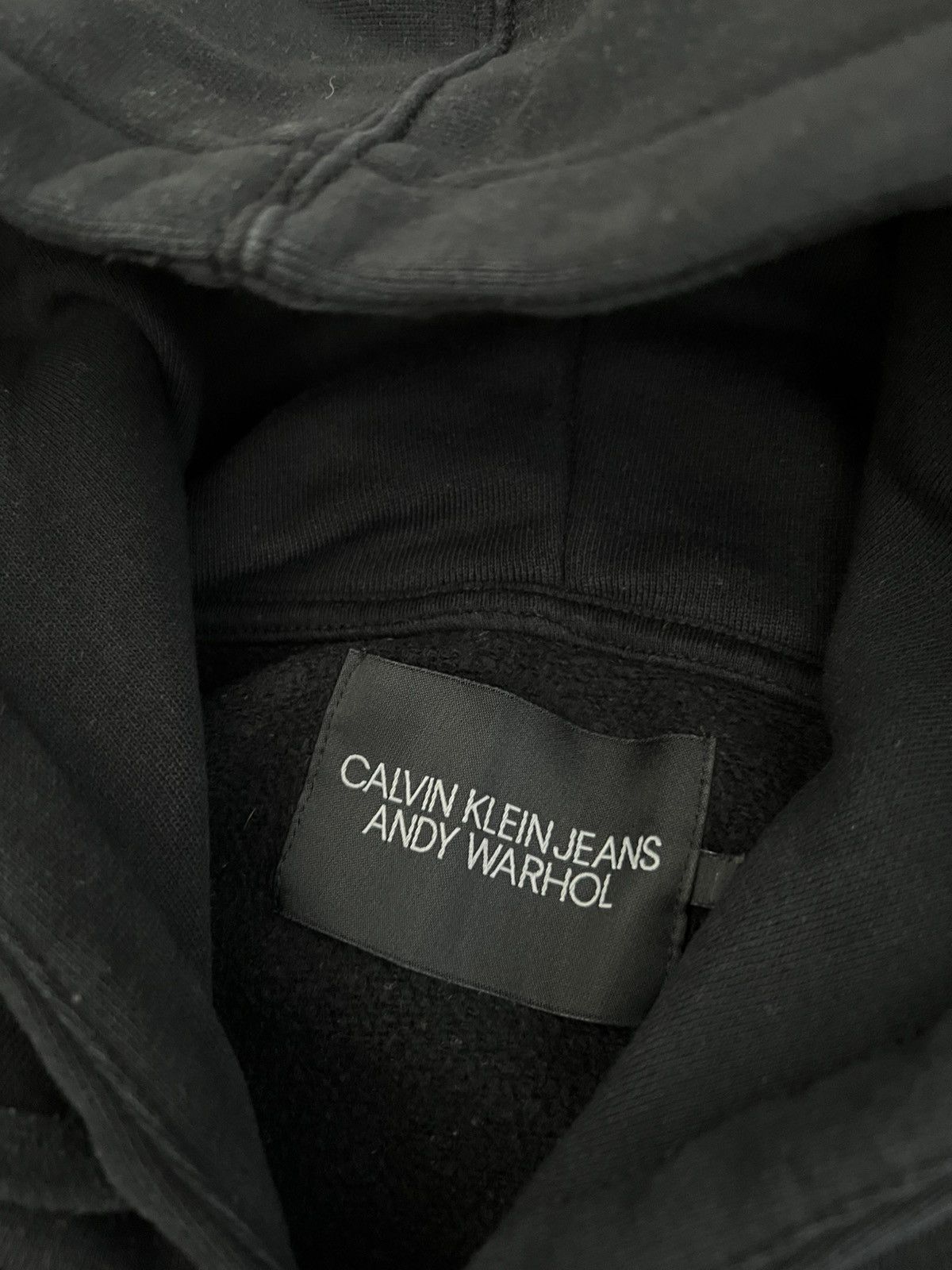 Andy Warhol × Calvin Klein 205W39NYC Andy warhol x calvin klein black hoodie Size US M / EU 48-50 / 2 - 5 Thumbnail
