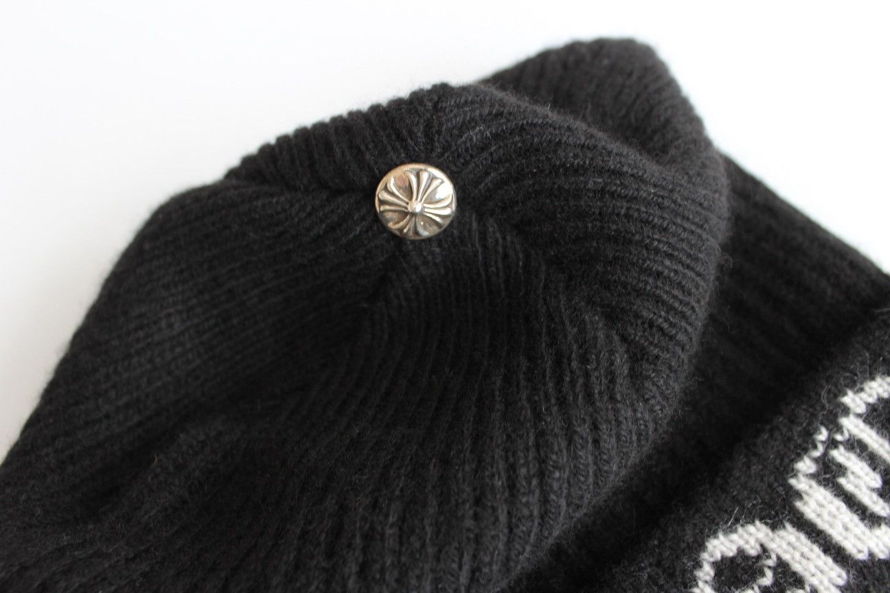 Chrome Hearts Chrome Hearts NYC Big Daddy Cashmere Beanie Size ONE SIZE - 4 Thumbnail