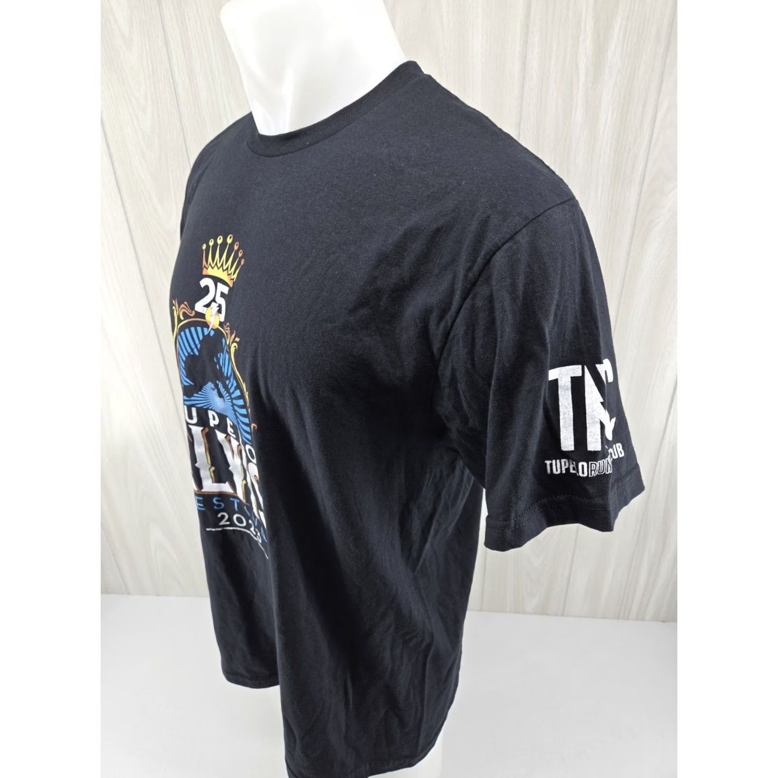 Vintage VINTAGE Tupelo Mississippi Elvis Presley Festival 2023 T-Shirt Large Size US L / EU 52-54 / 3 - 5 Thumbnail