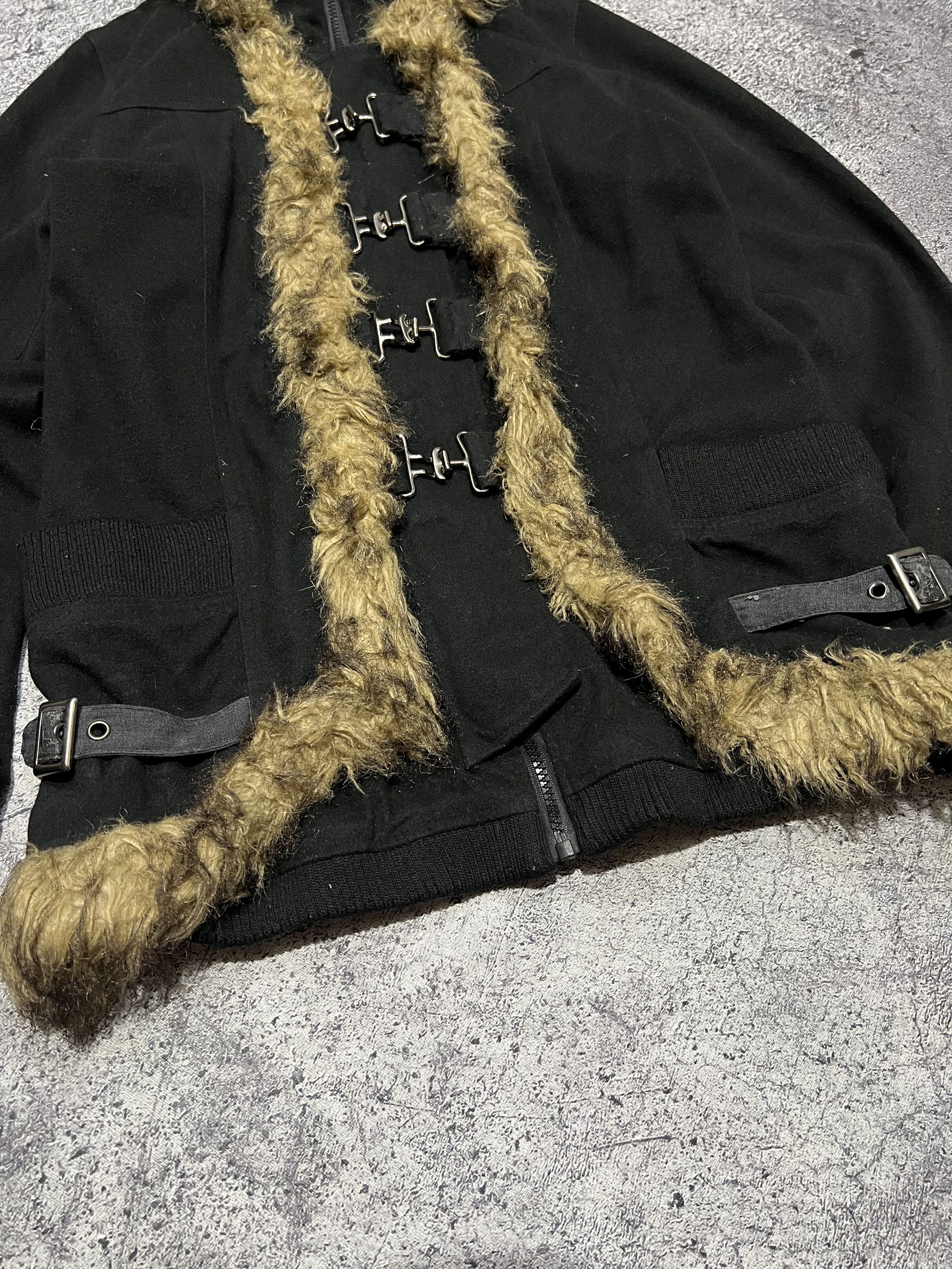 Japanese Brand 2000s Archival Japan Punk Bondage Wool Fur y2k Lgb Ifsix Size US S / EU 44-46 / 1 - 3 Thumbnail