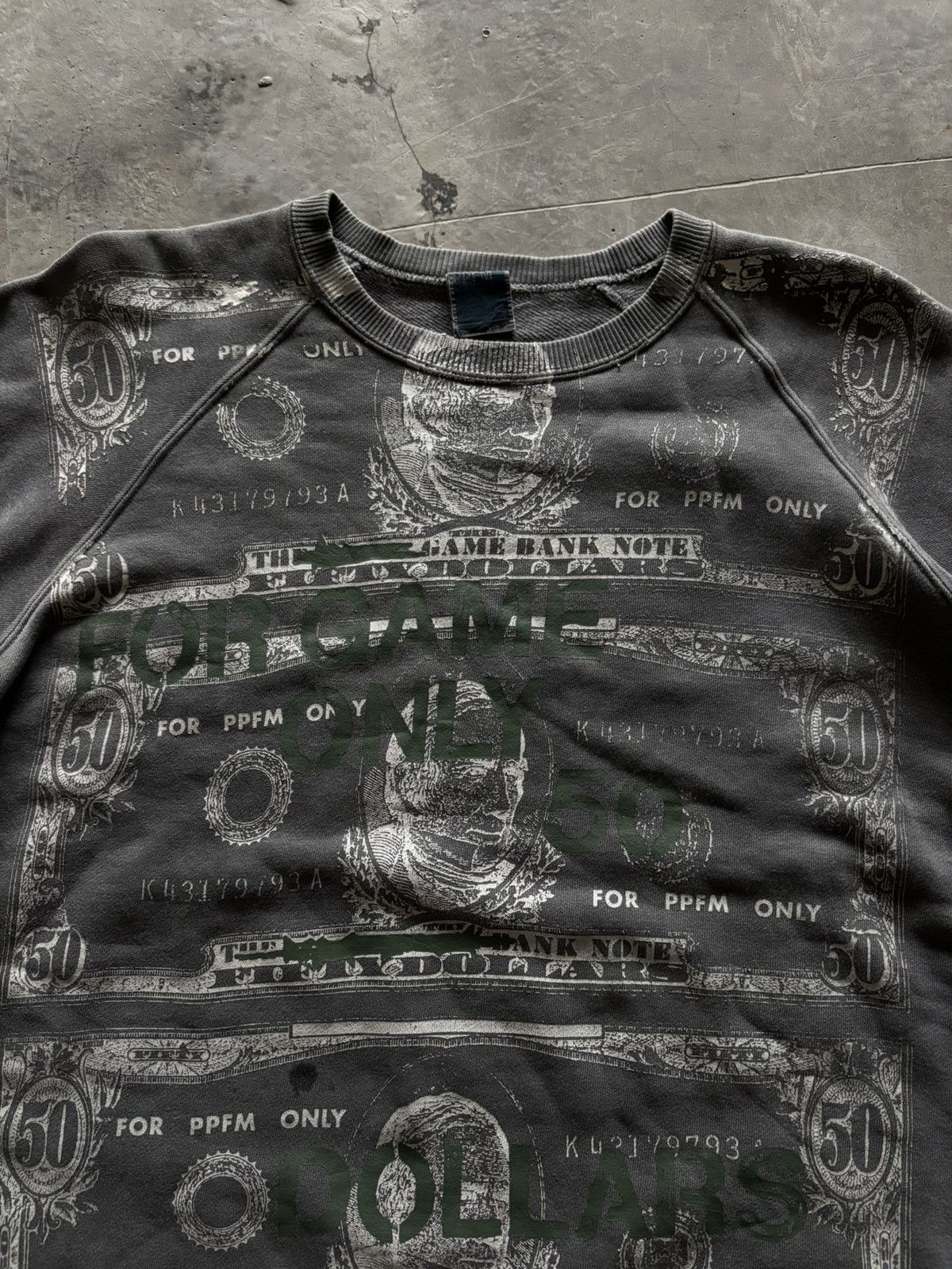 Hysteric Glamour PPFM ARCHIVED vintage for game only 50 dollar screen printed Size US L / EU 52-54 / 3 - 2 Thumbnail
