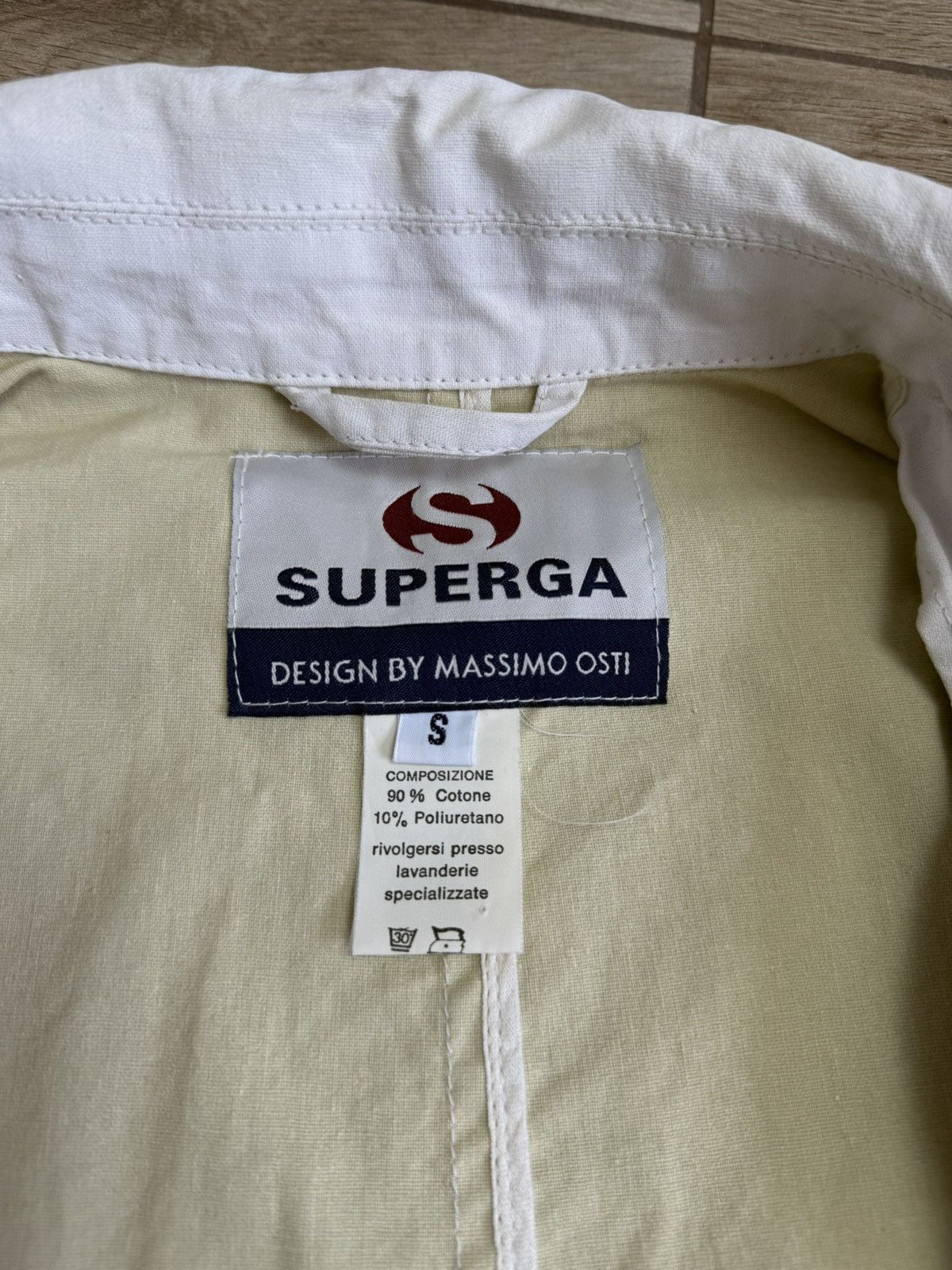 Massimo Osti 1997 Massimo Osti Superga Double Breasted Archive Jacket Size US S / EU 44-46 / 1 - 18 Thumbnail