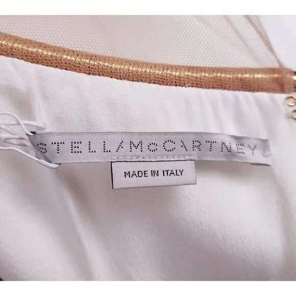Stella McCartney Stella McCartney Lara Stretch-Cady Gown Size 42 US 6 S White Size M / US 6-8 / IT 42-44 - 11 Thumbnail