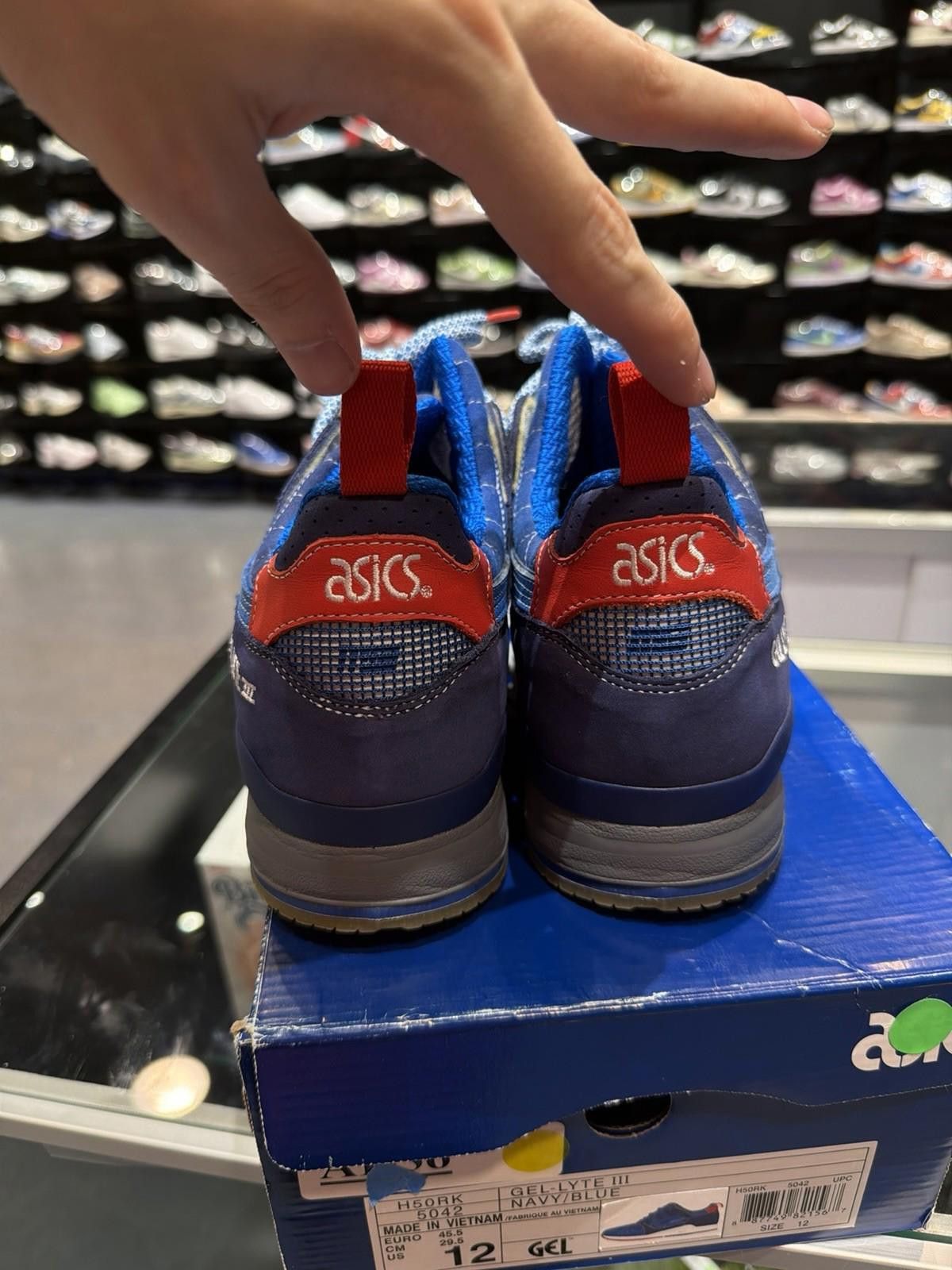 Asics ASICS Gel Lute 3 Mita Anniversary Size 12 Blue Authentic Size US 12 / EU 45 - 12 Thumbnail