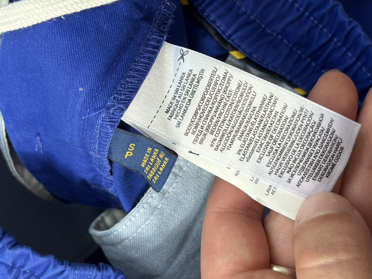 Polo Ralph Lauren Vintage Polo Ralph Lauren Cotton Shorts Blue Stretch Classic Size US 30 / EU 46 - 7 Thumbnail
