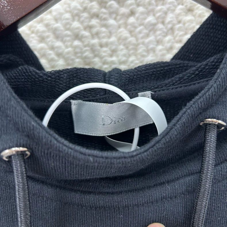 Dior Dior Solid color letter printed hooded sweatshirt Size US XS / EU 42 / 0 - 3 Thumbnail