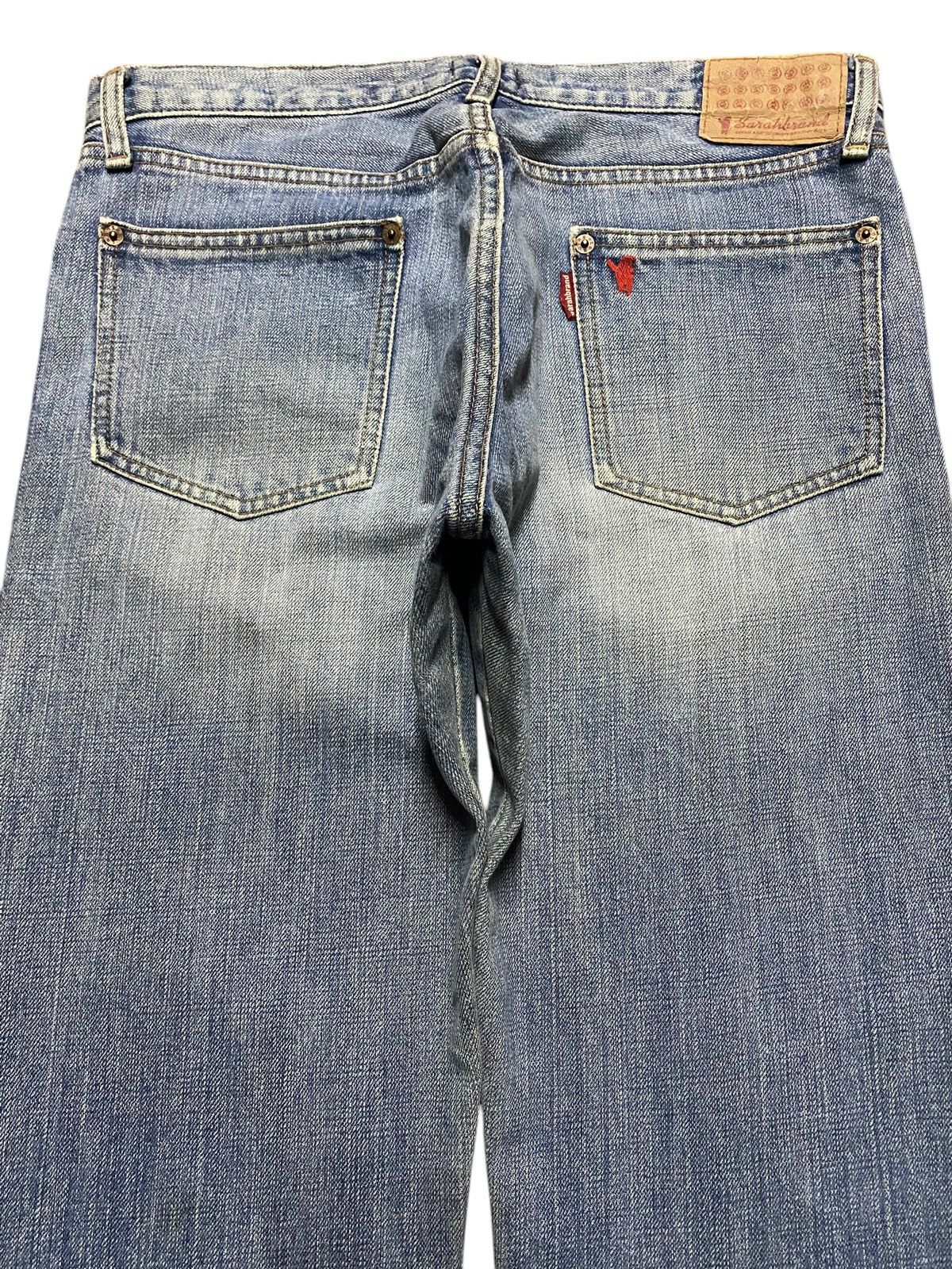 Japanese Brand Vintage Japanese Sarah Brand Straight Fit Jeans Size US 31 - 3 Thumbnail