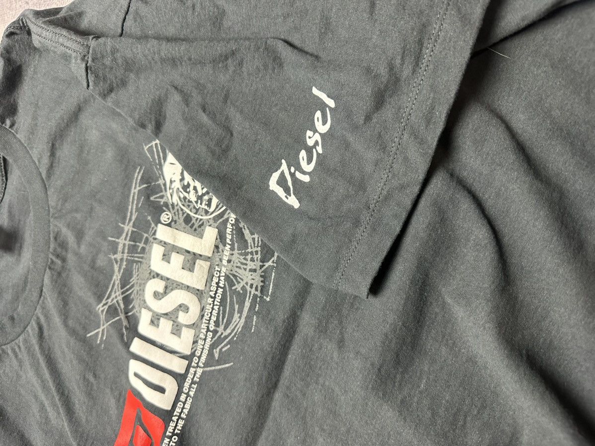 Diesel Diesel vintage rare T-shirt XXL Size US XXL / EU 58 / 5 - 5 Thumbnail