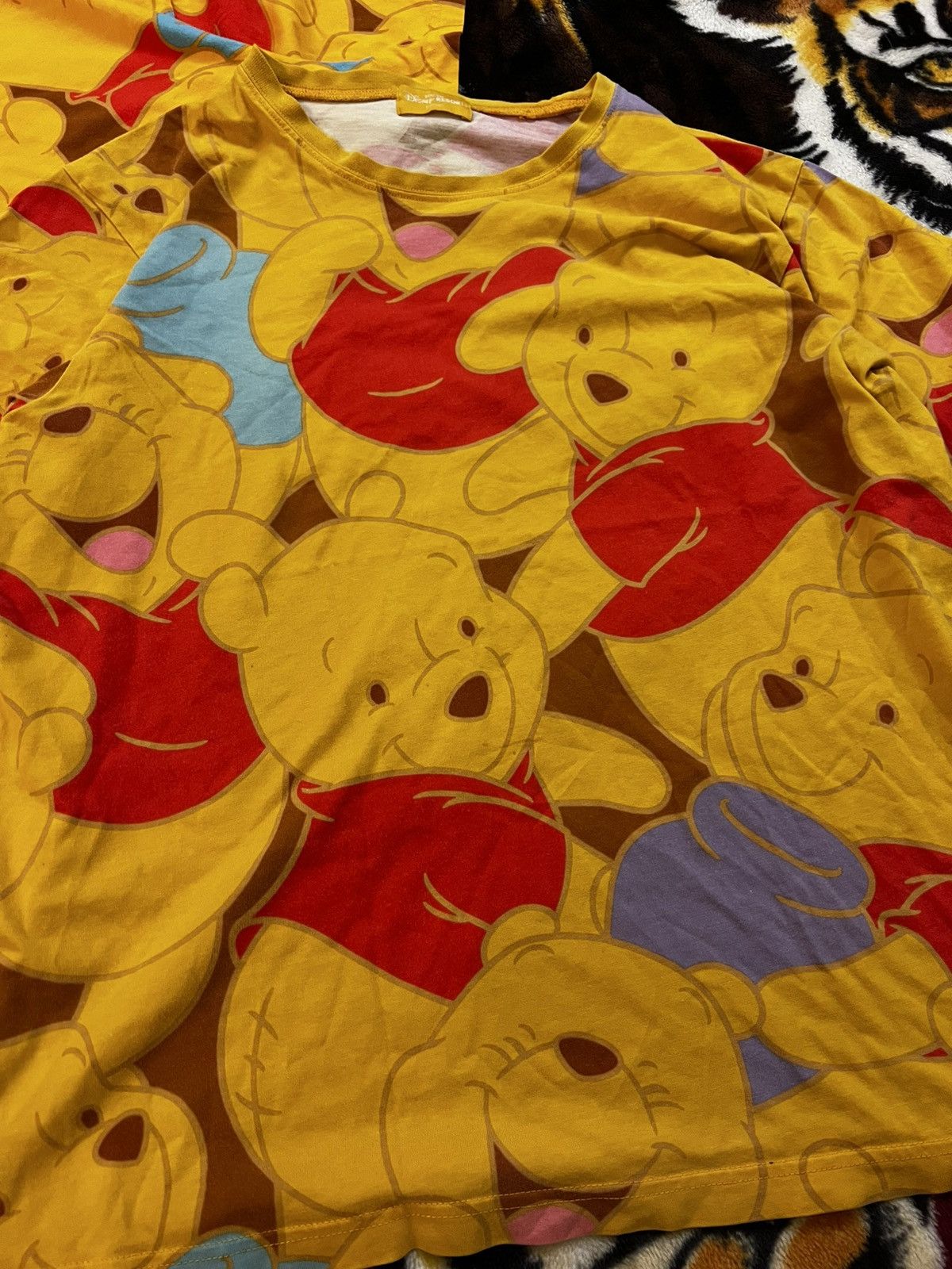 Disney Lot of 2! Winnie The Pooh Tokyo Disney All Over Print Tee Size US L / EU 52-54 / 3 - 3 Thumbnail