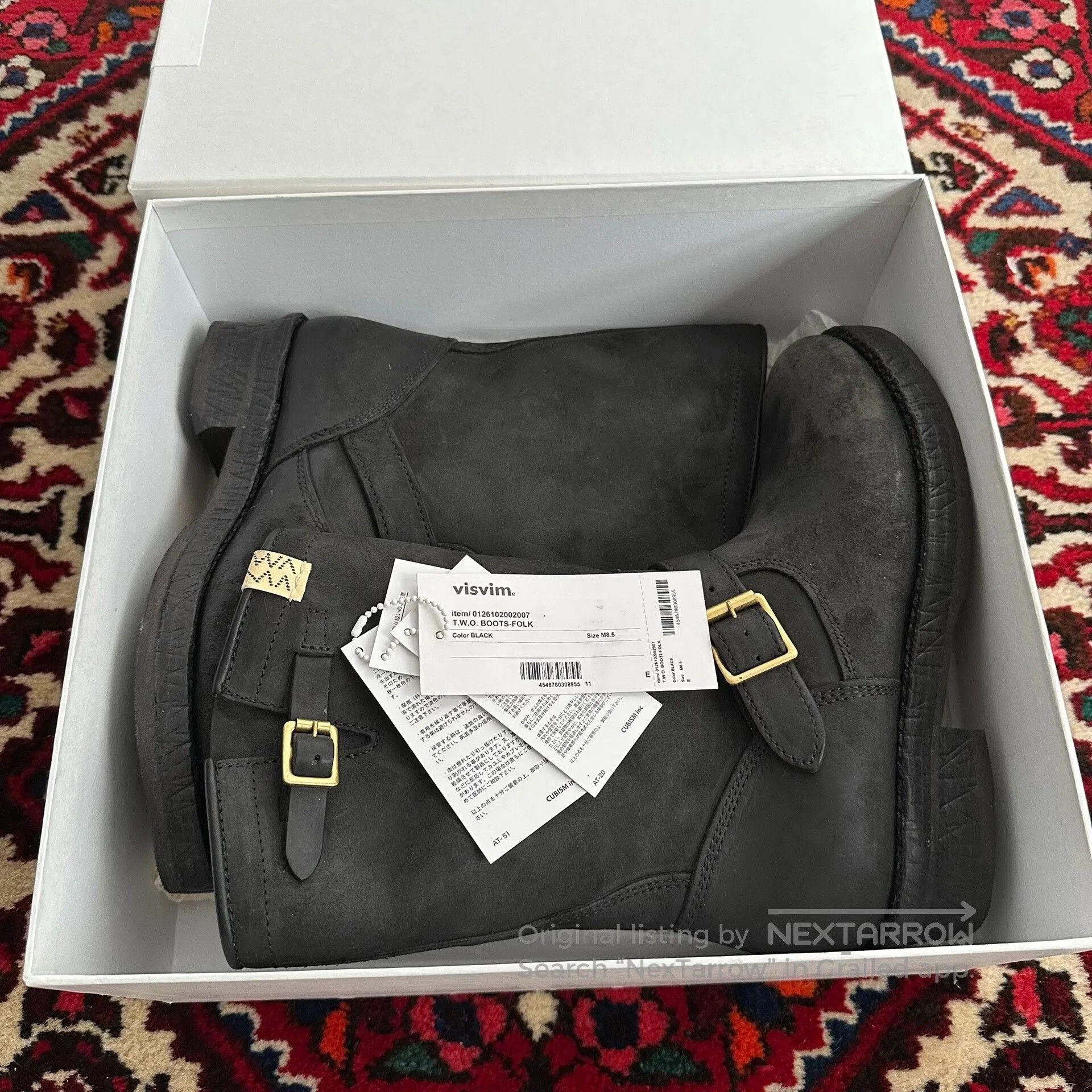 Visvim VISVIM 26SS T.W.O. Engineer Boots 8.5. Size US 8.5 / EU 41-42 - 8 Thumbnail