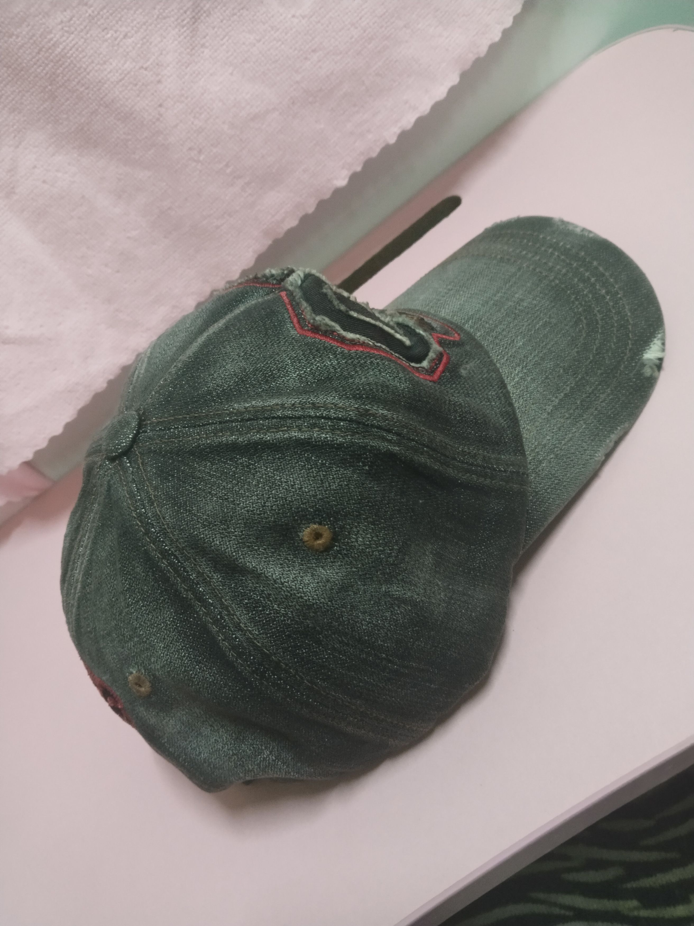 Vintage VINTAGE DISTRESSED DENIM ODG CALIFORNIA USA HAT Size ONE SIZE - 4 Thumbnail