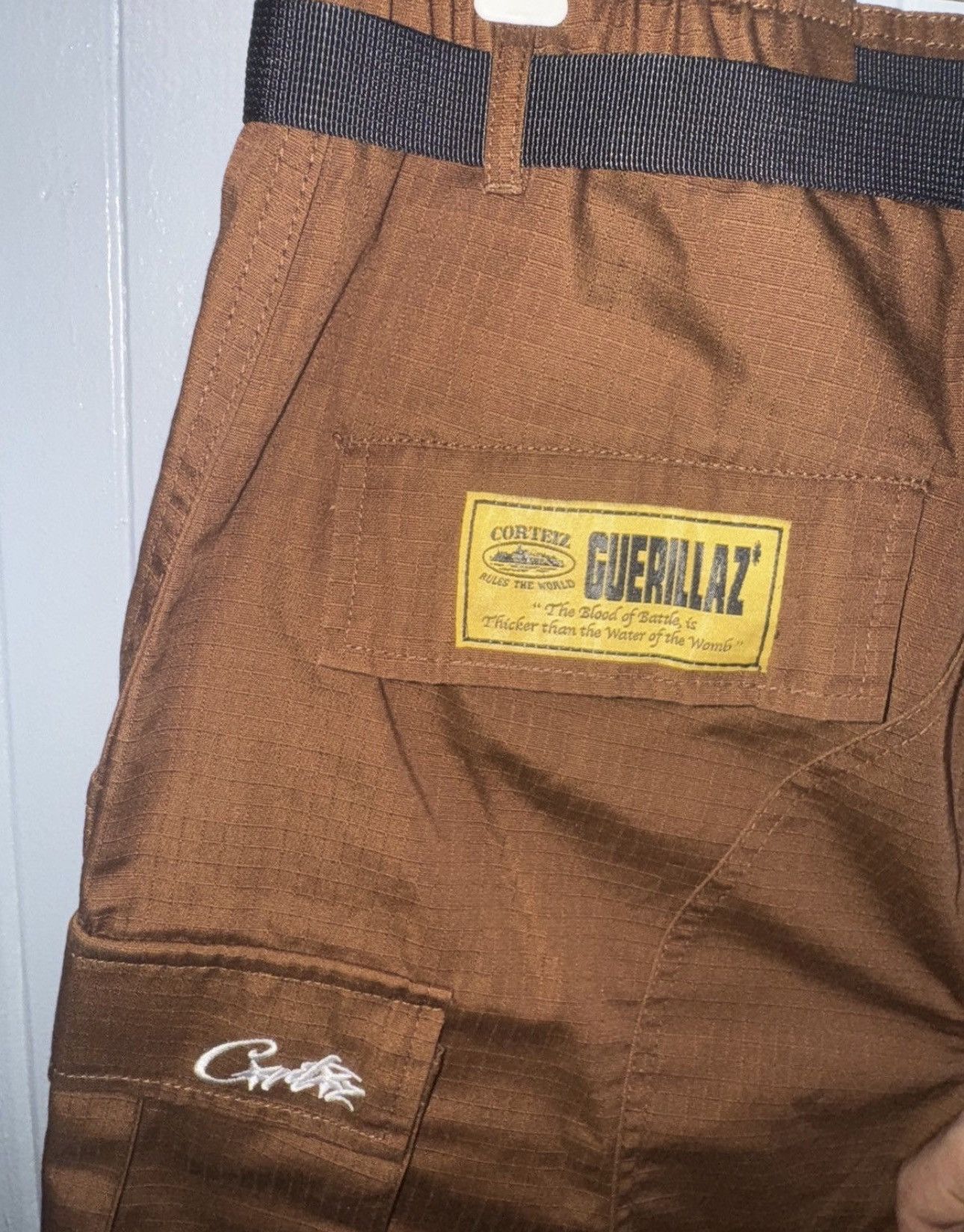 Corteiz Corteiz RTW Brown Cargo Pants Size US 32 / EU 48 - 4 Thumbnail